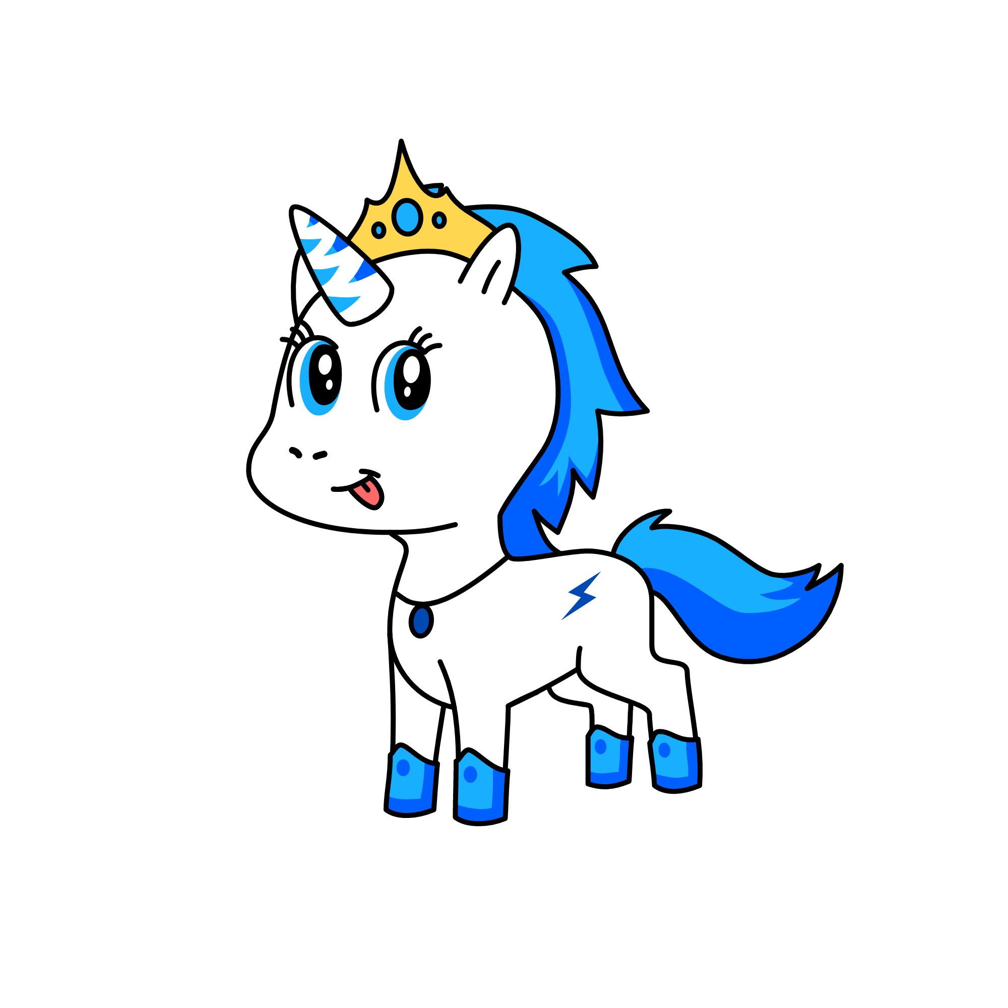 Stormy, the unicorn