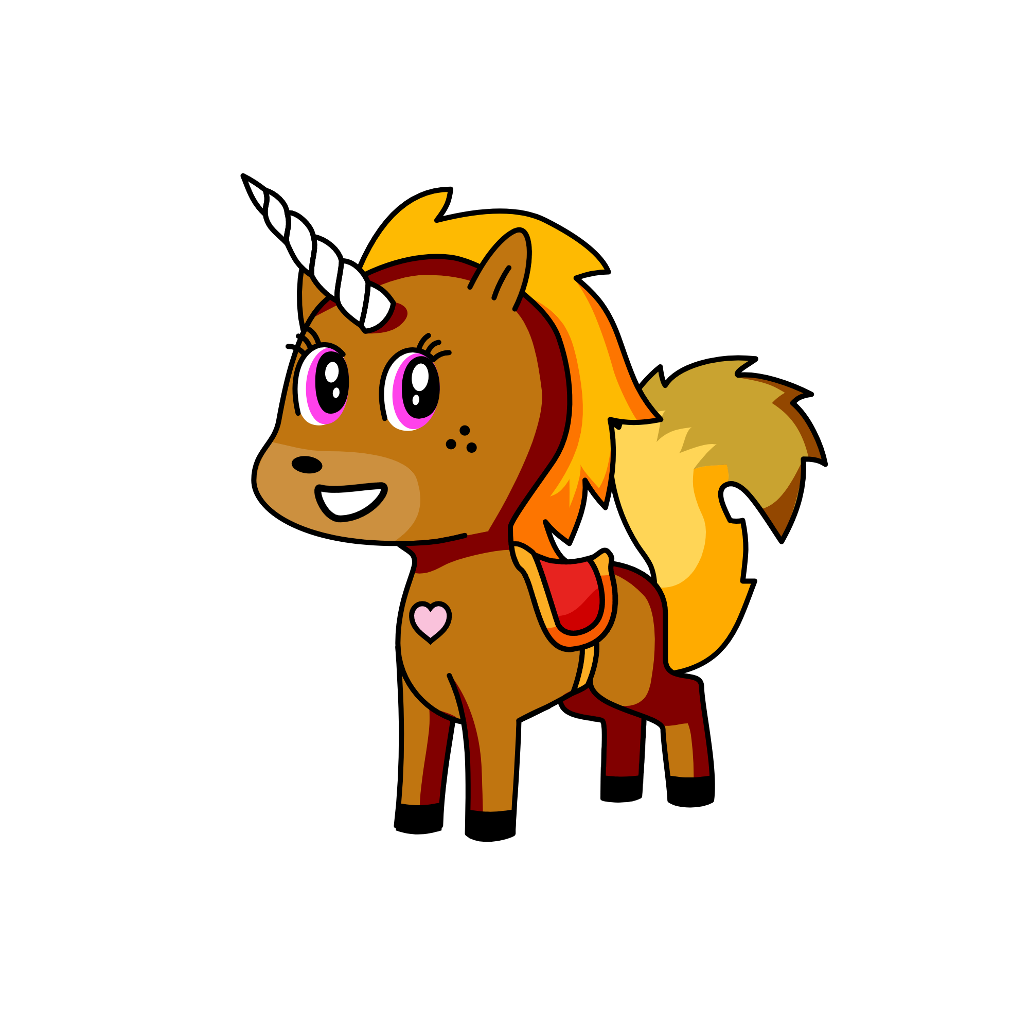 Hottie, the unicorn