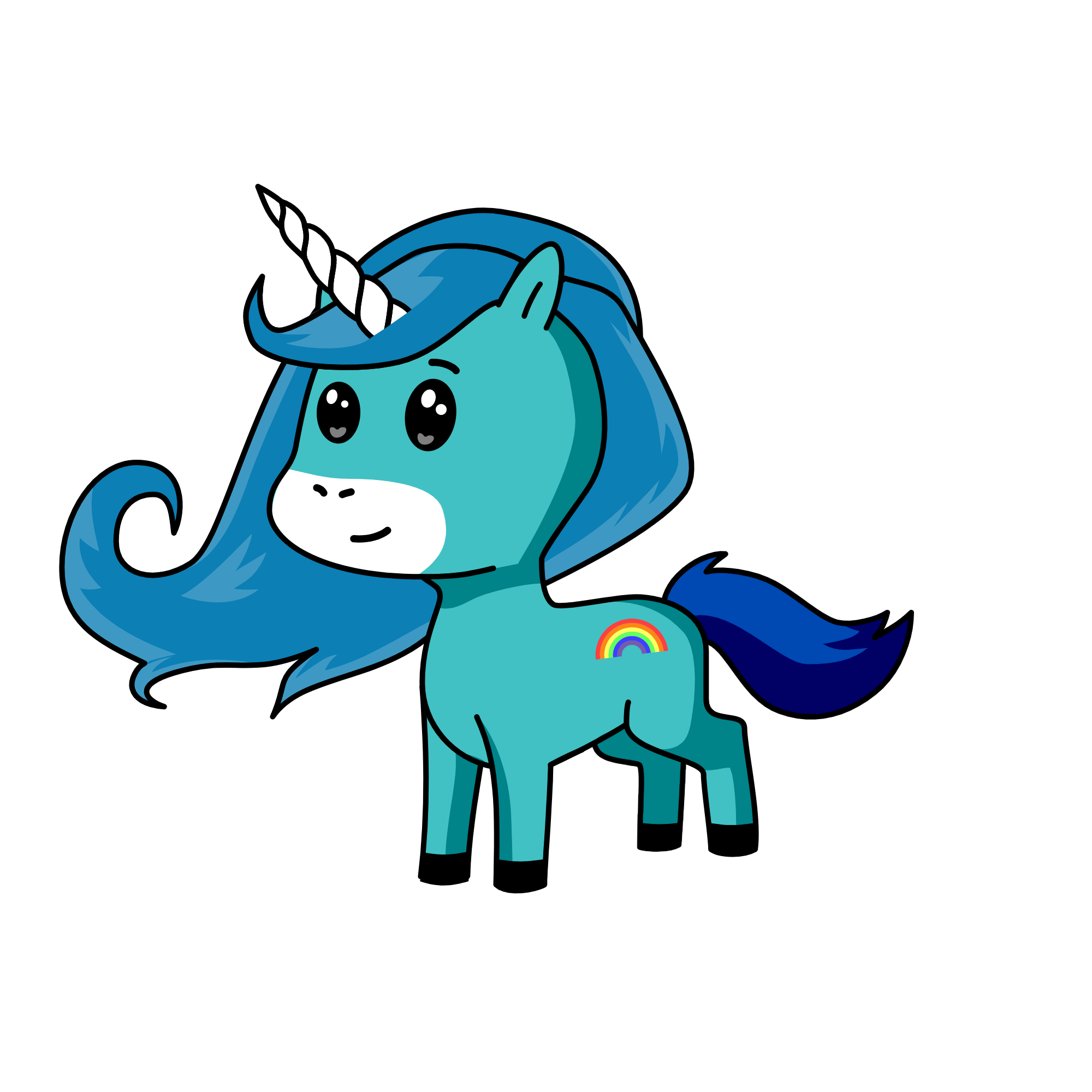 Snowy, the unicorn