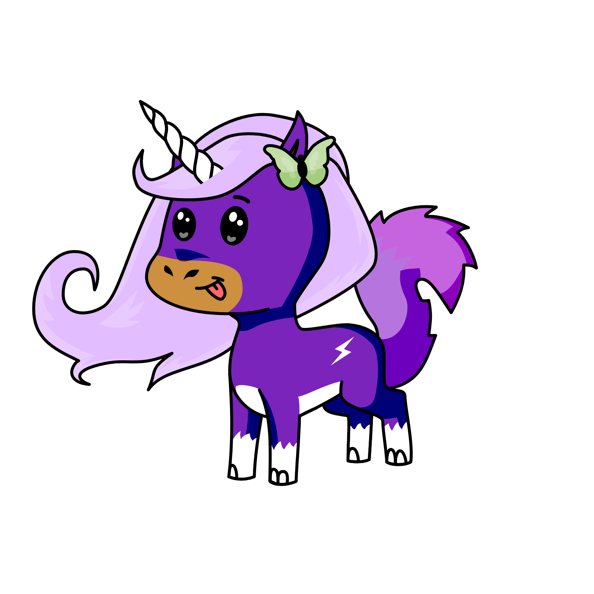 lilac, the unicorn
