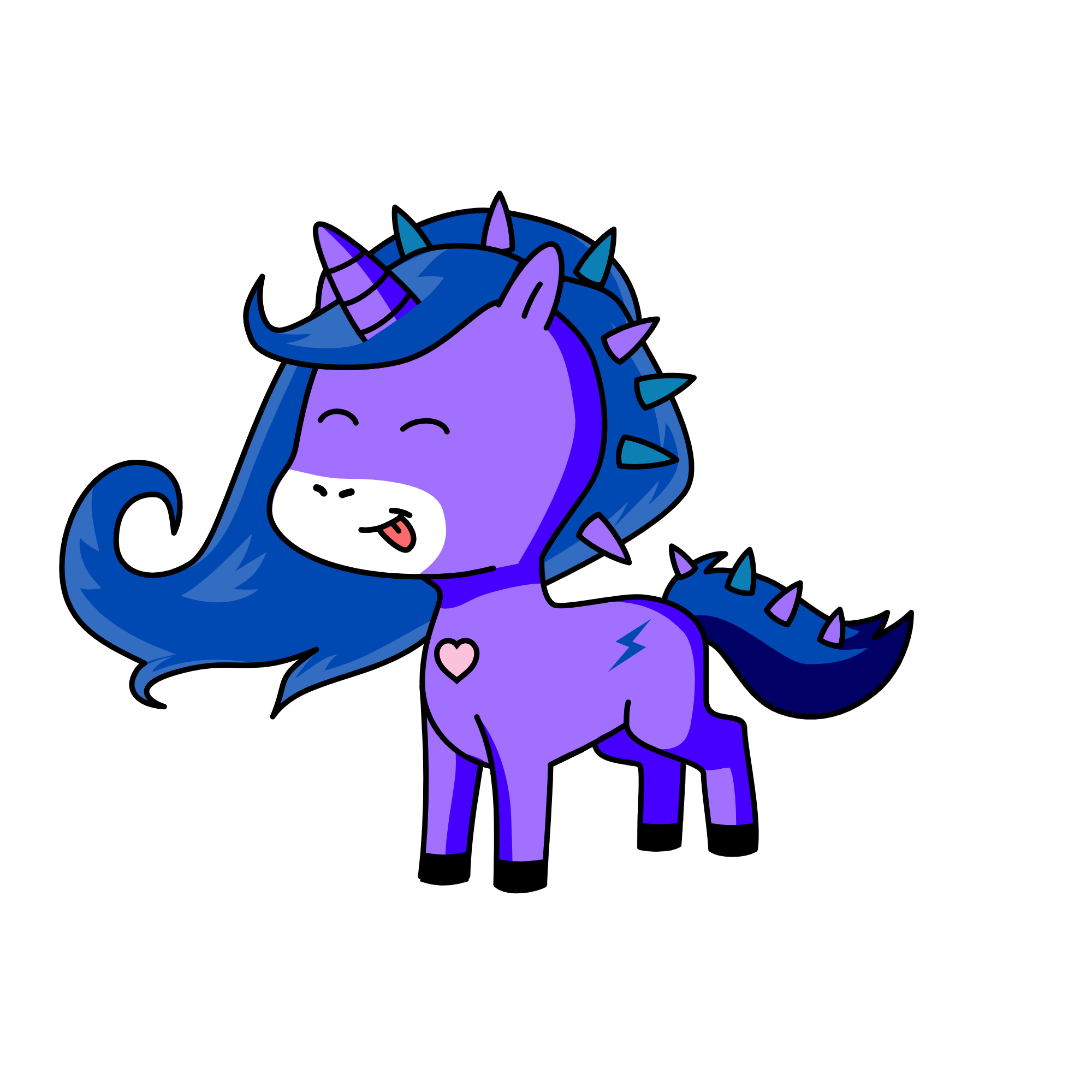 moon, the unicorn