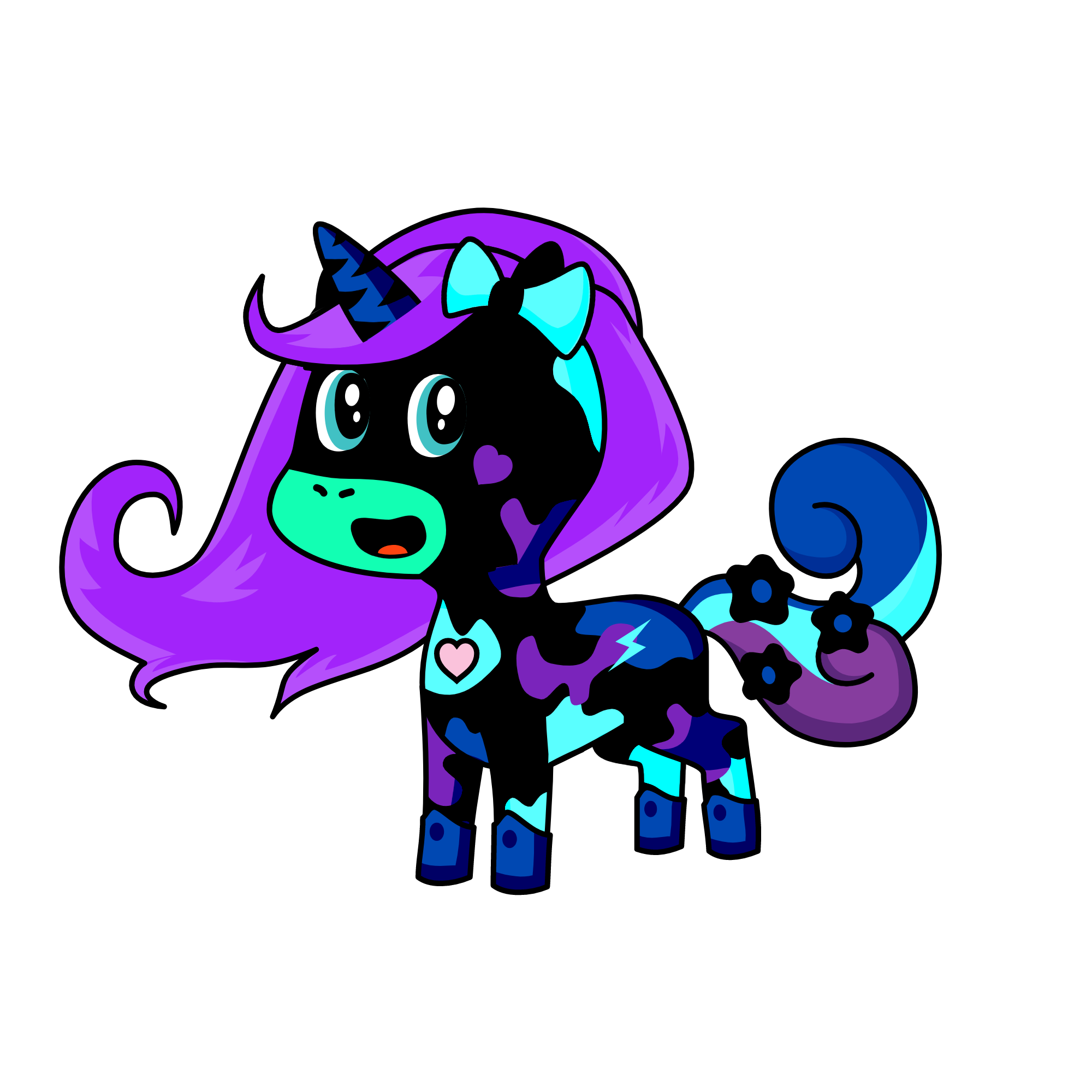 moon light, the unicorn
