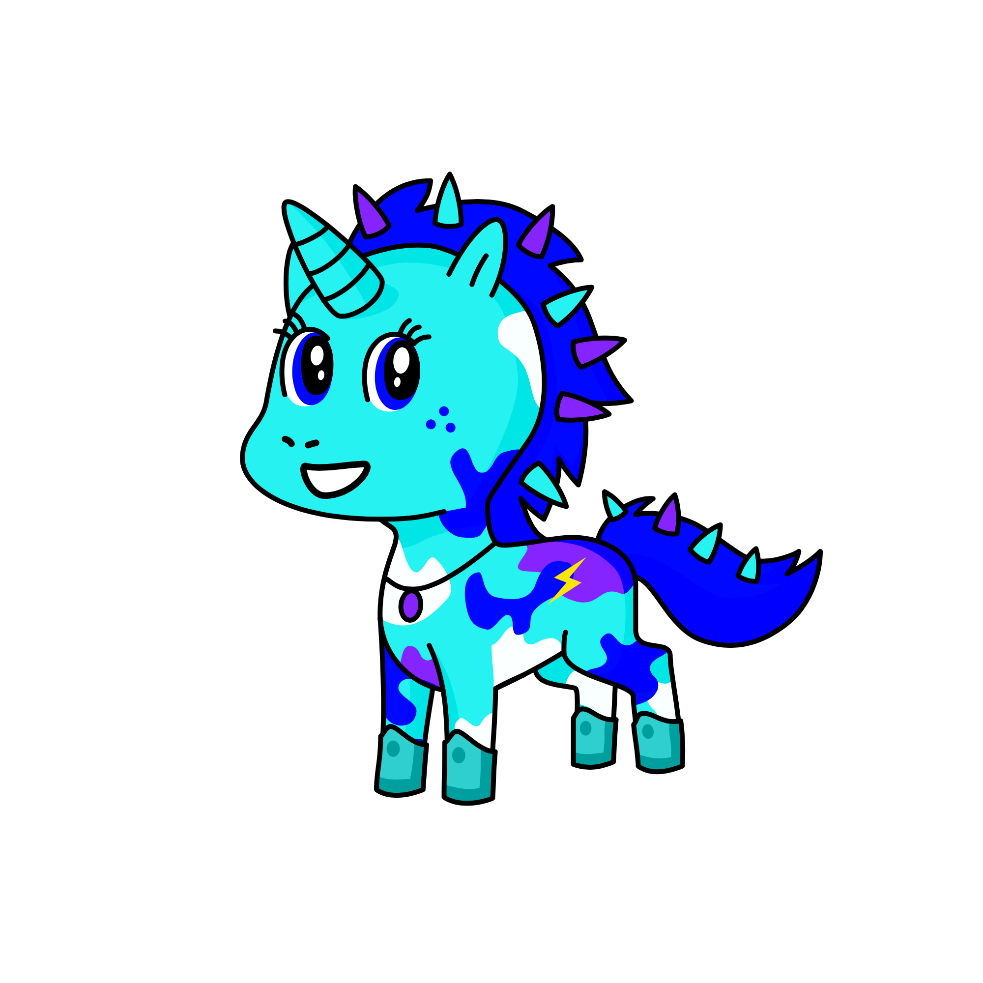Sky, the unicorn