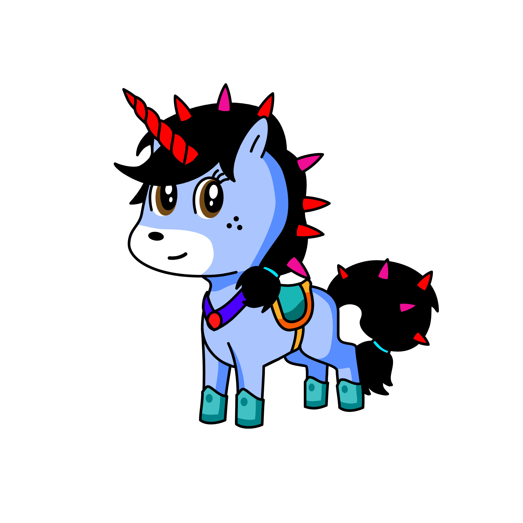 scina, the unicorn