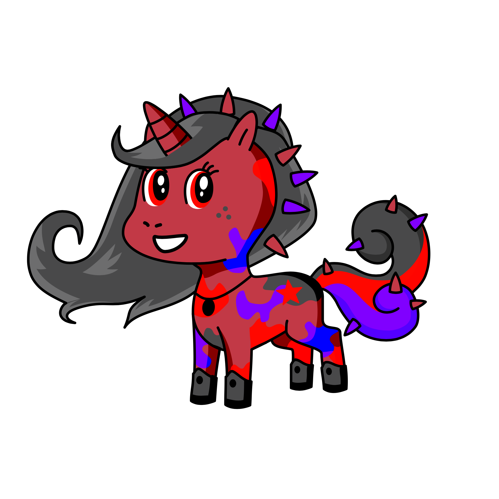 Red Velvet, the unicorn