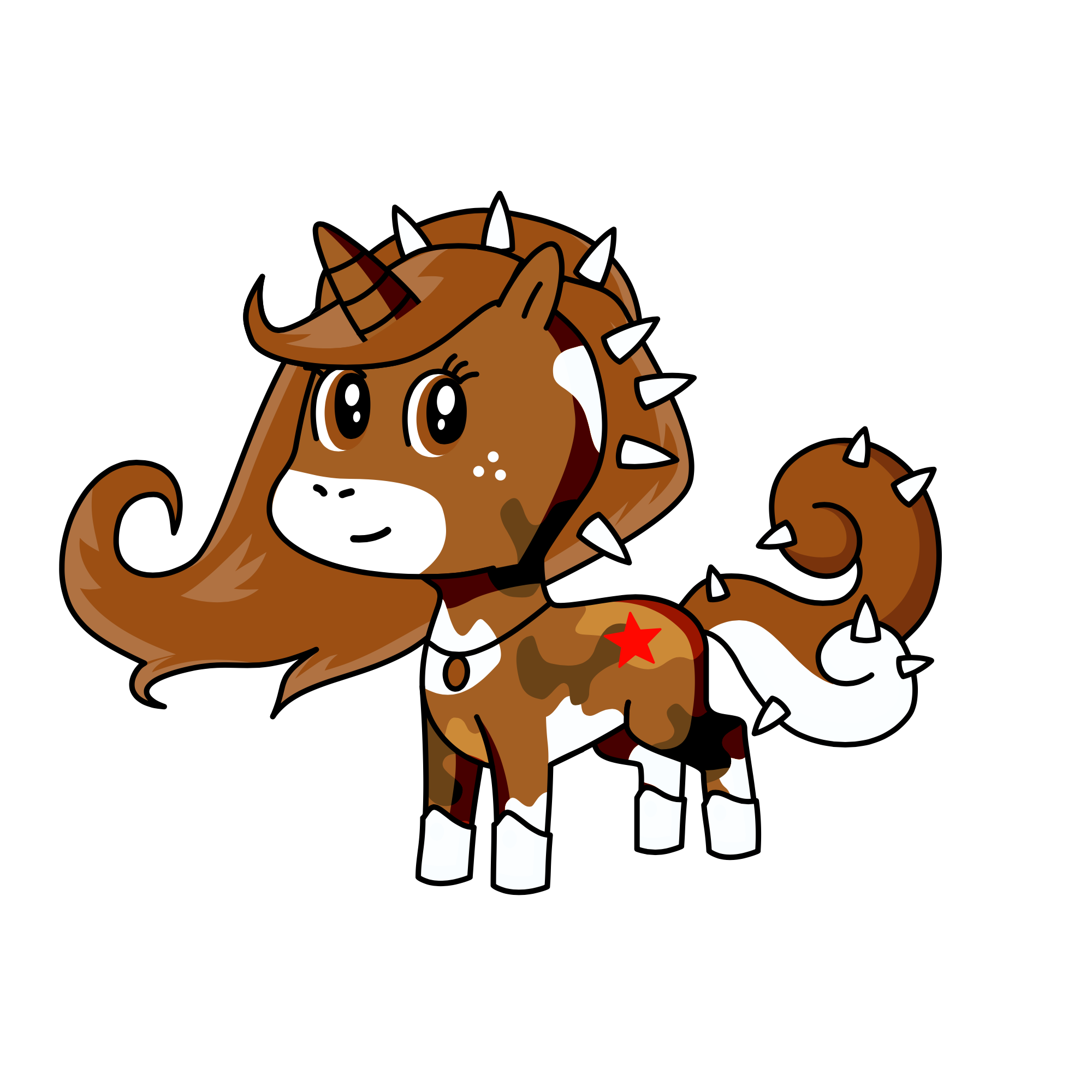 Hot Cocoa, the unicorn