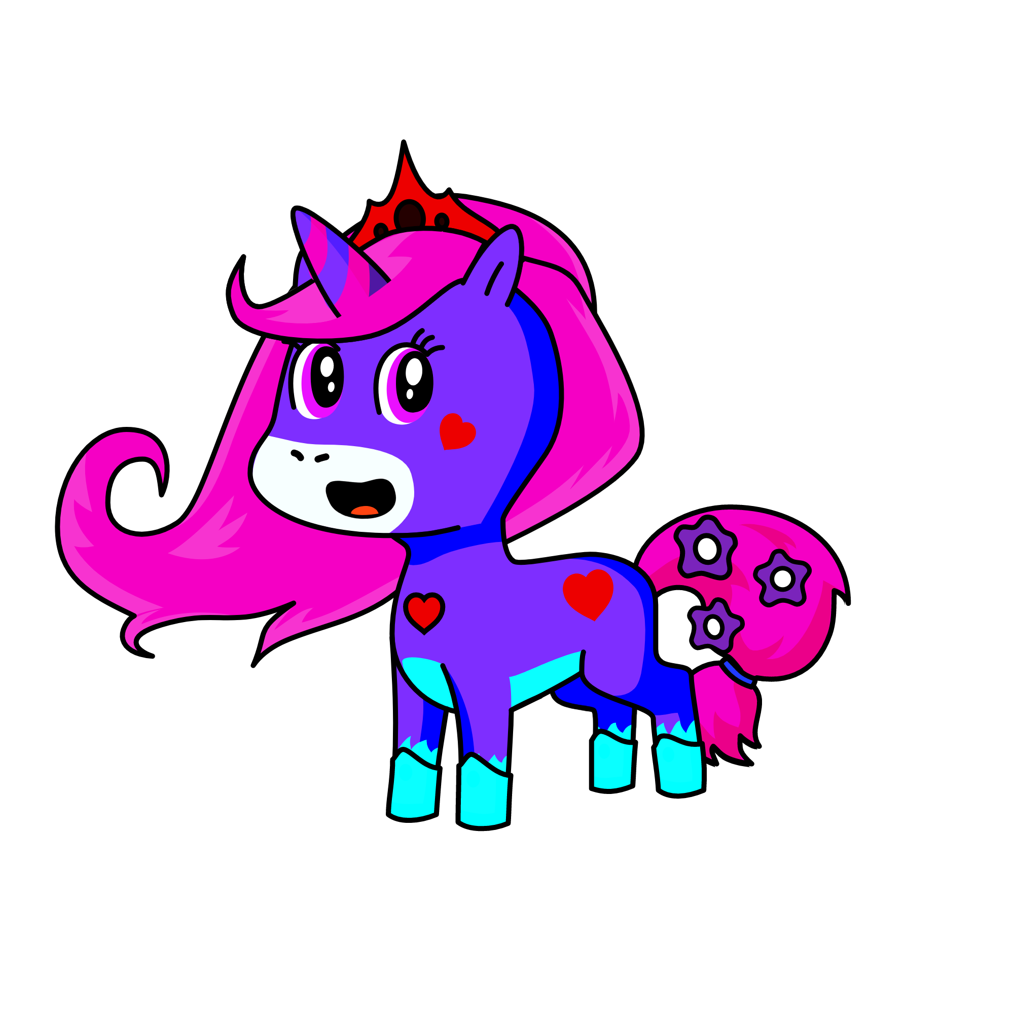 sandi, the unicorn