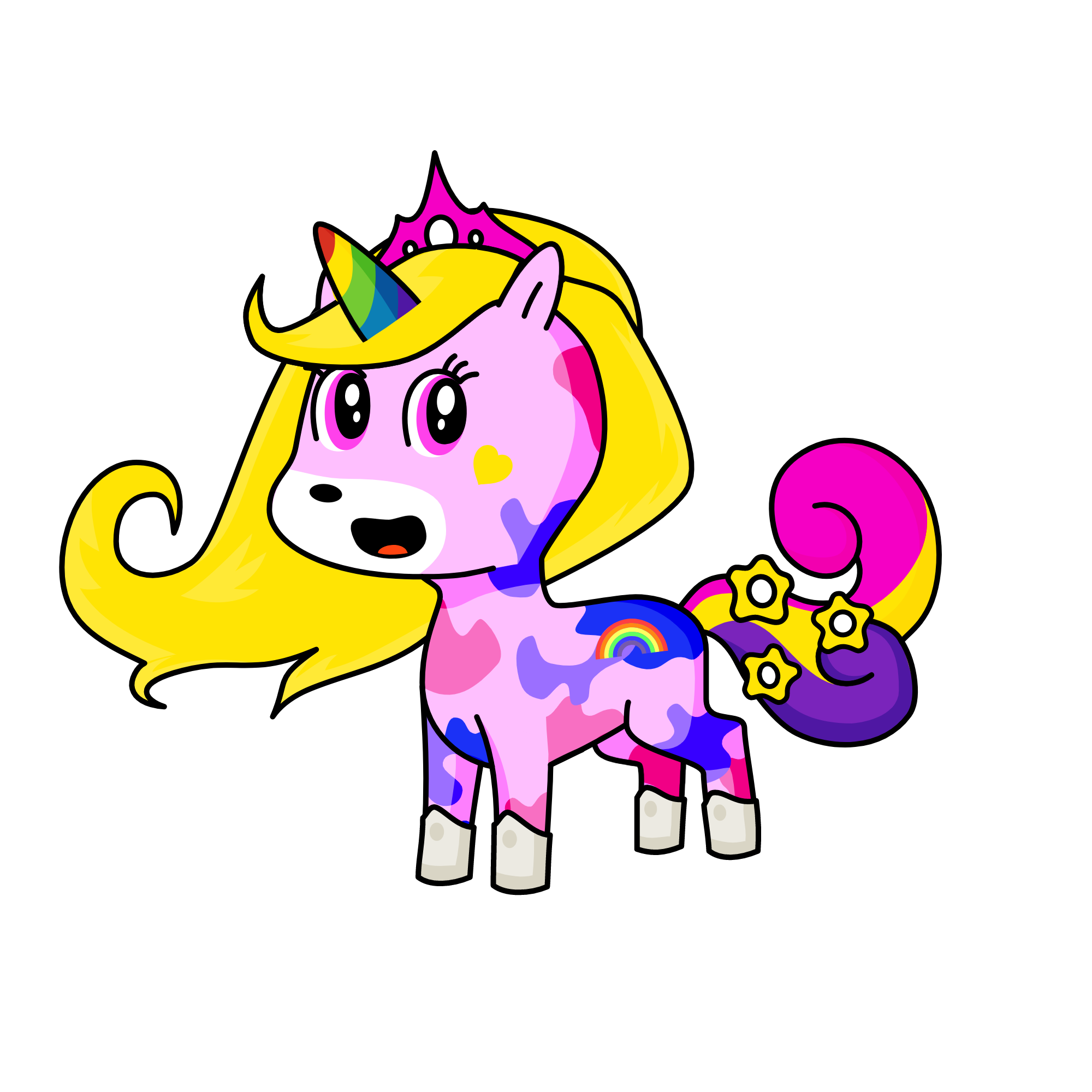 Sparkle, the unicorn