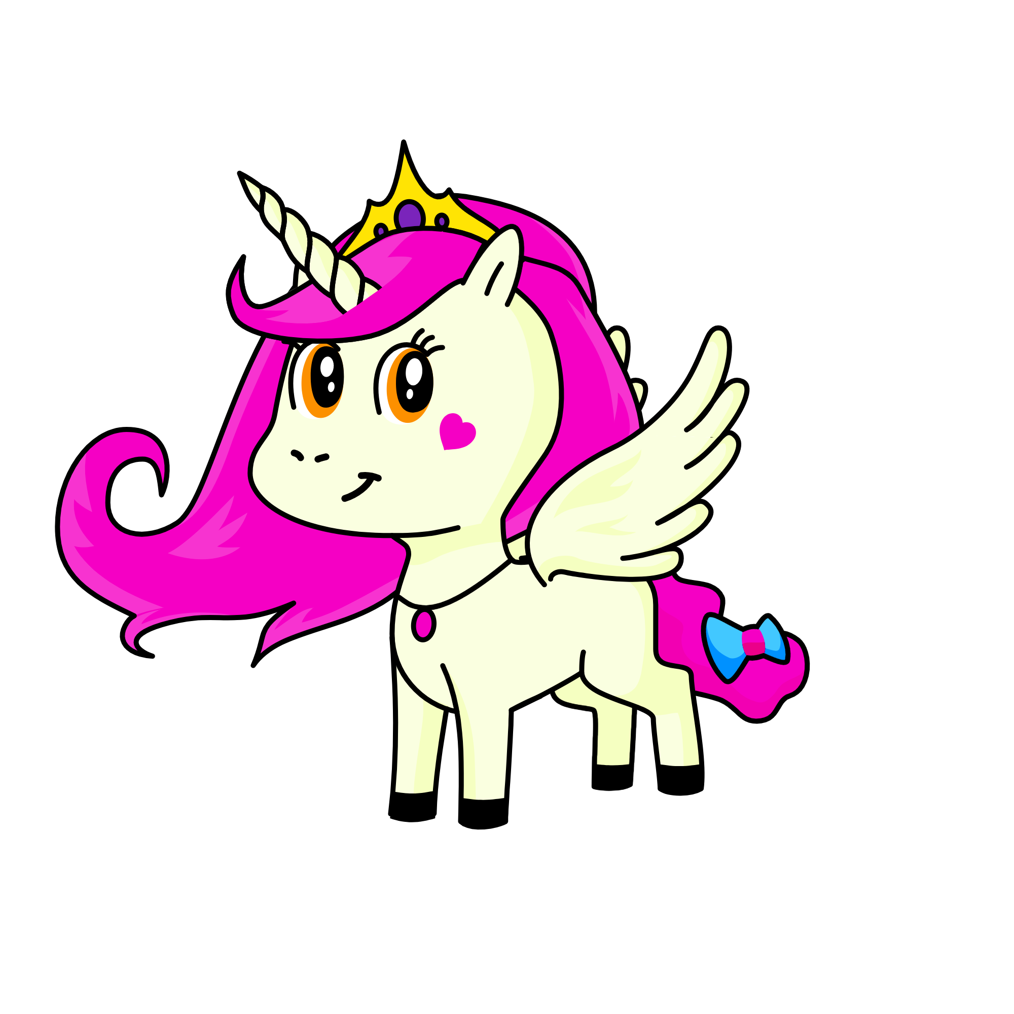 rainbow, the unicorn