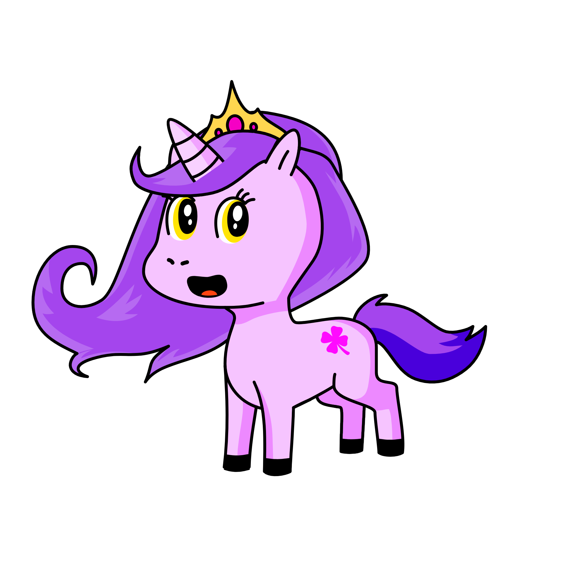 紫悦, the unicorn