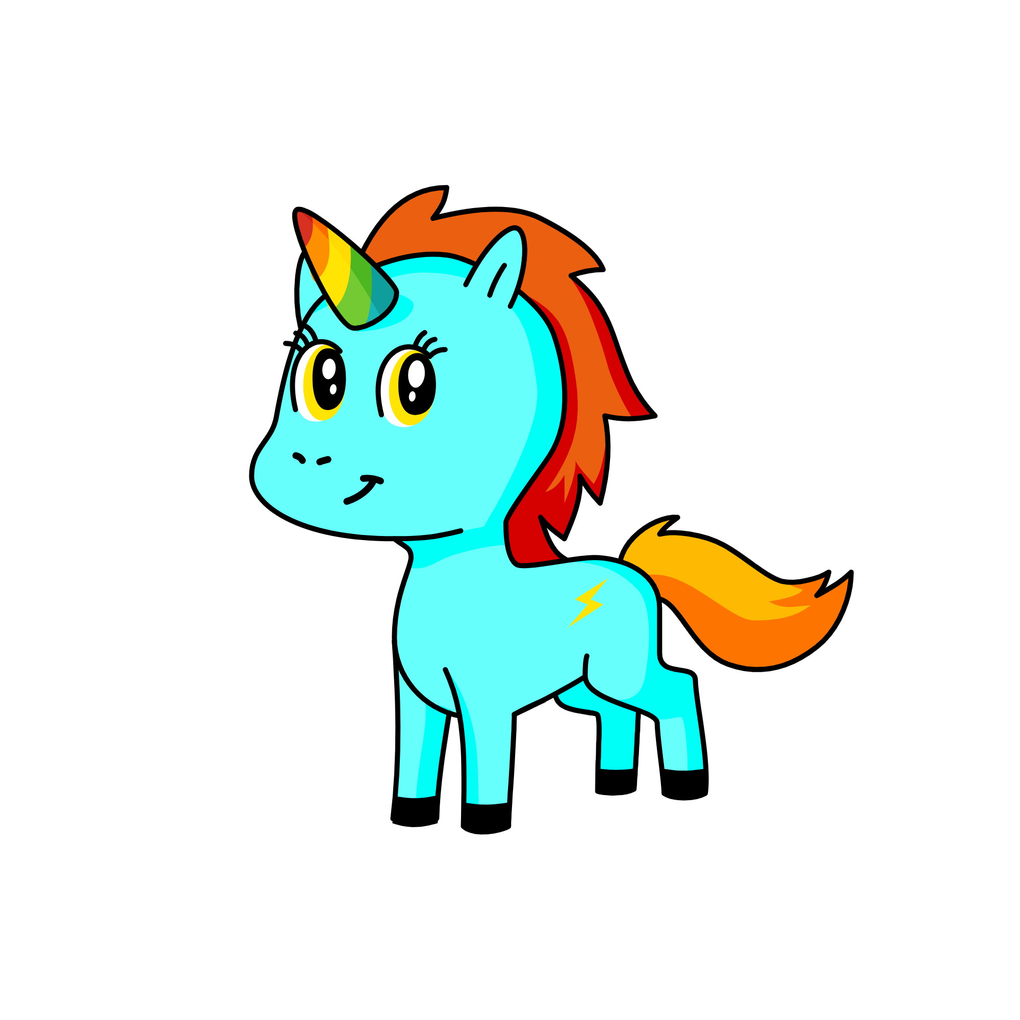 云宝, the unicorn