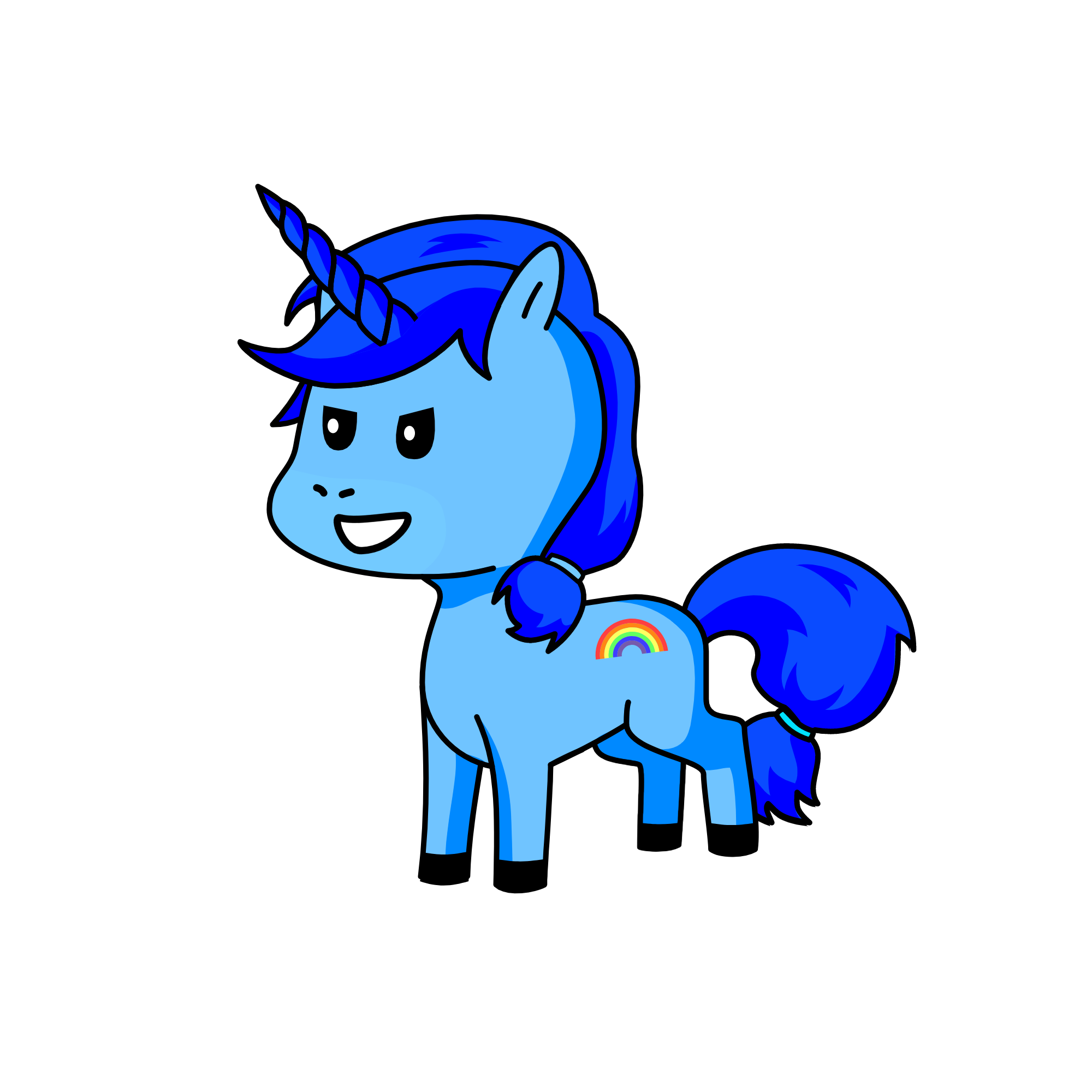 云宝, the unicorn