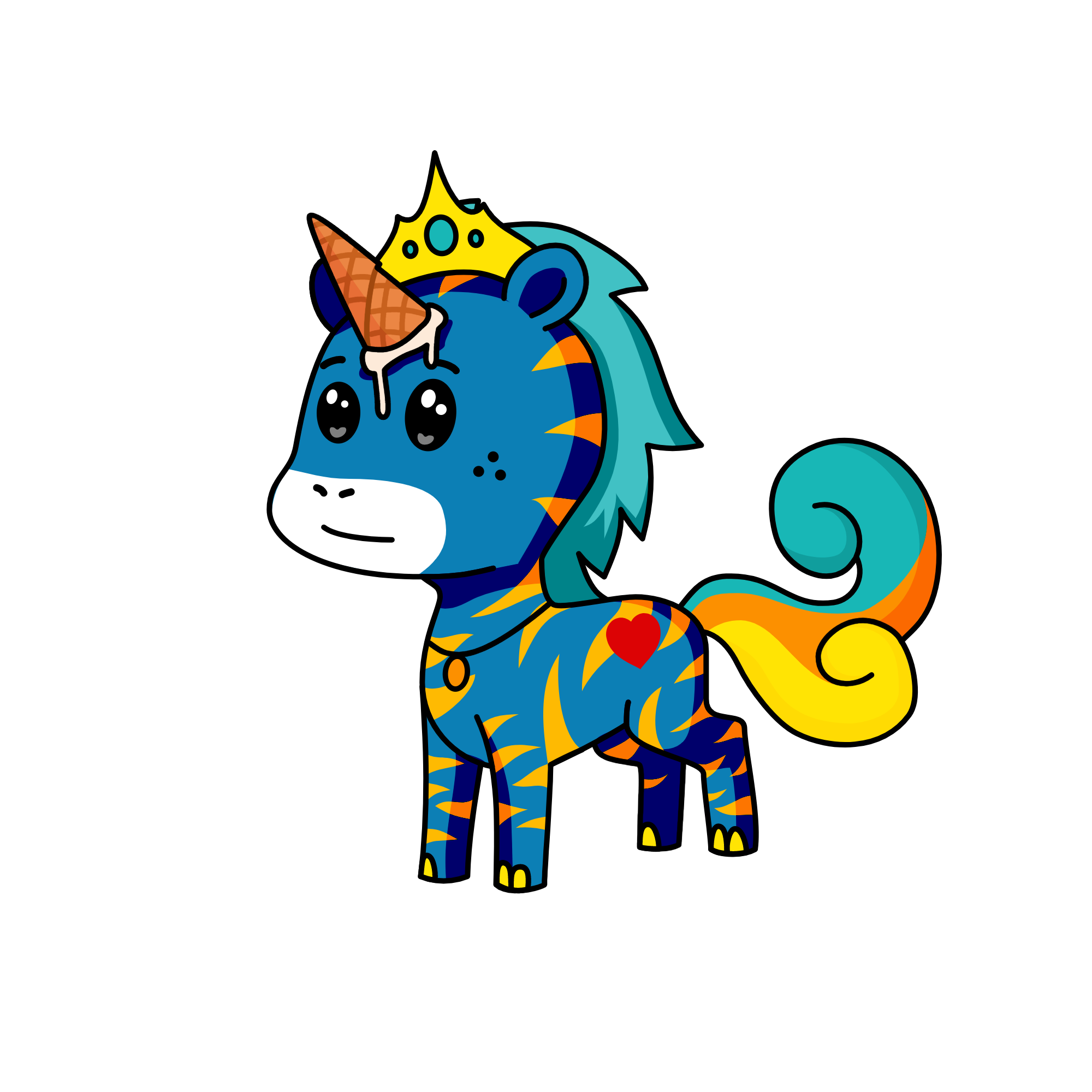 bjm,, the unicorn