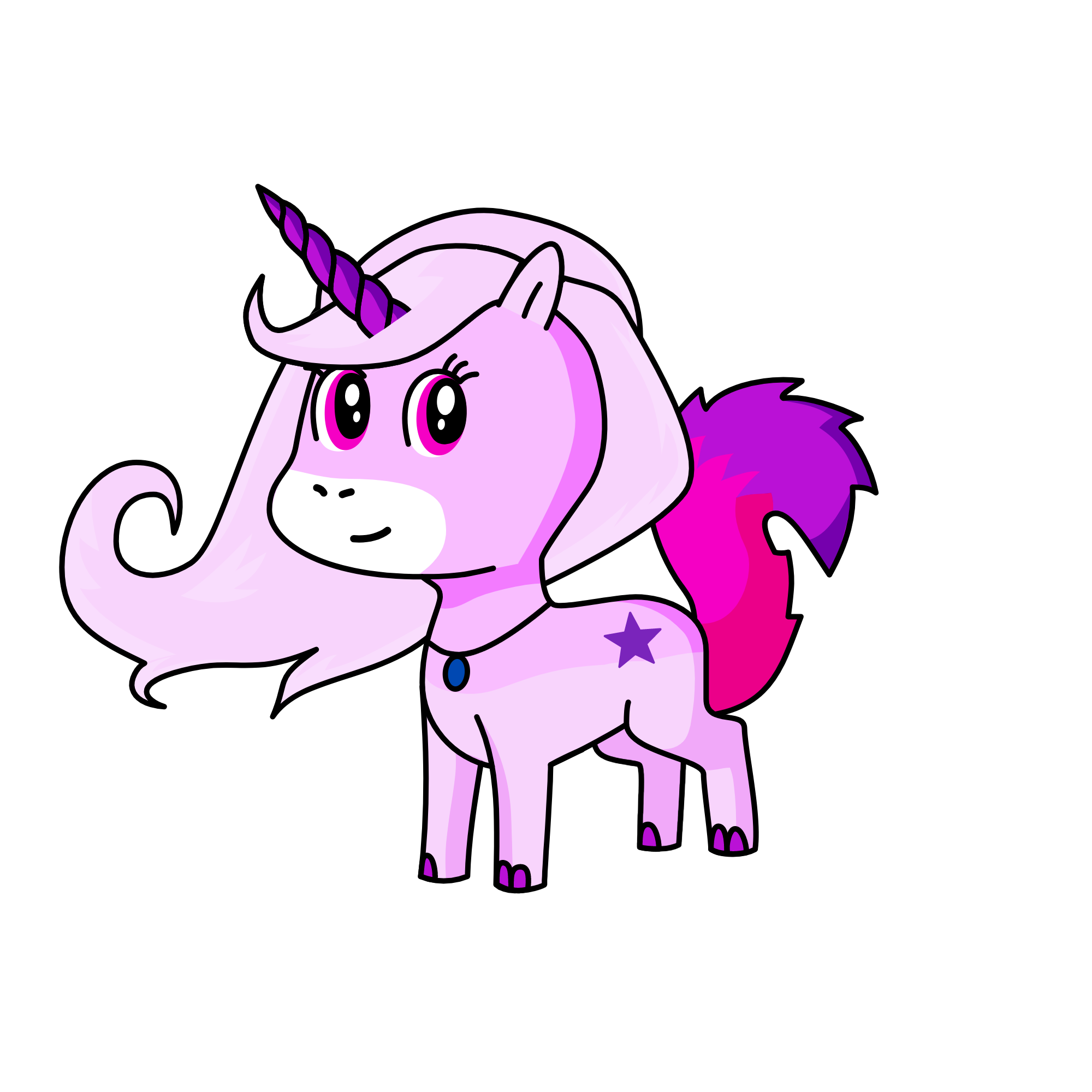 VB, the unicorn