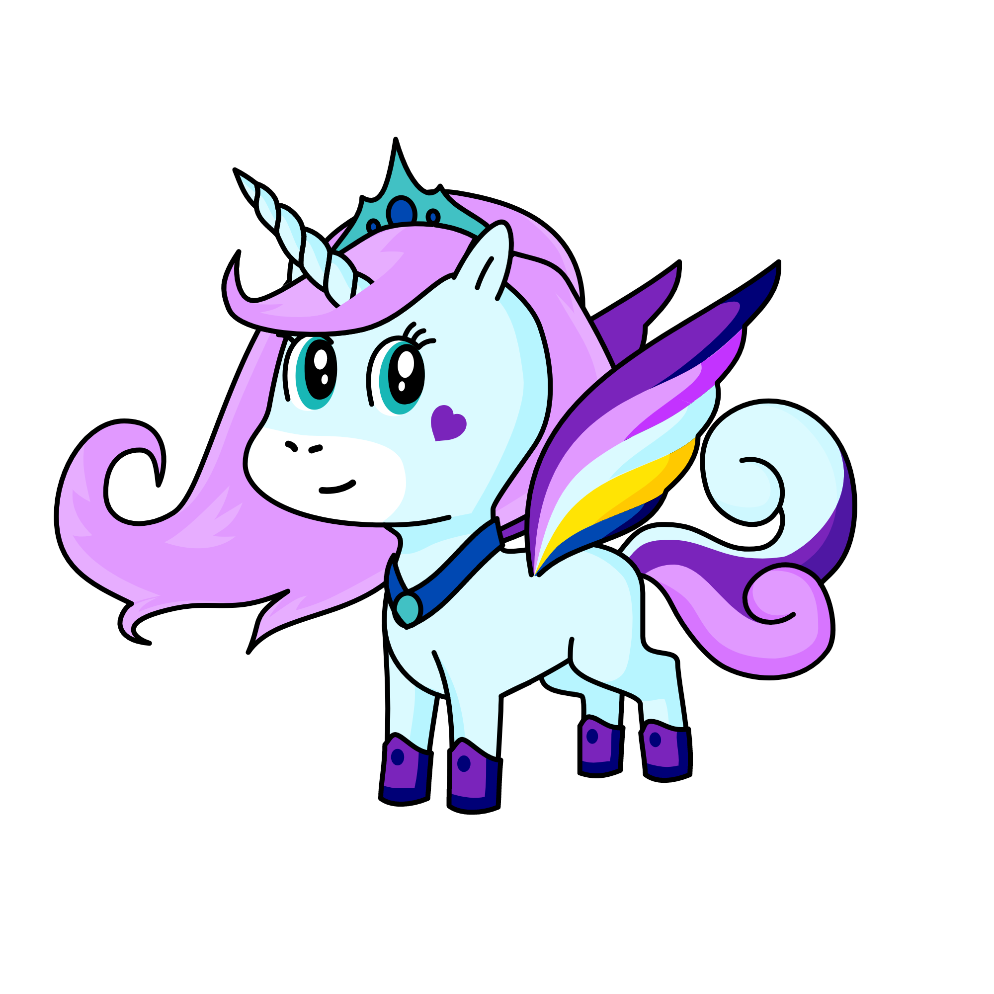 queenssa, the unicorn