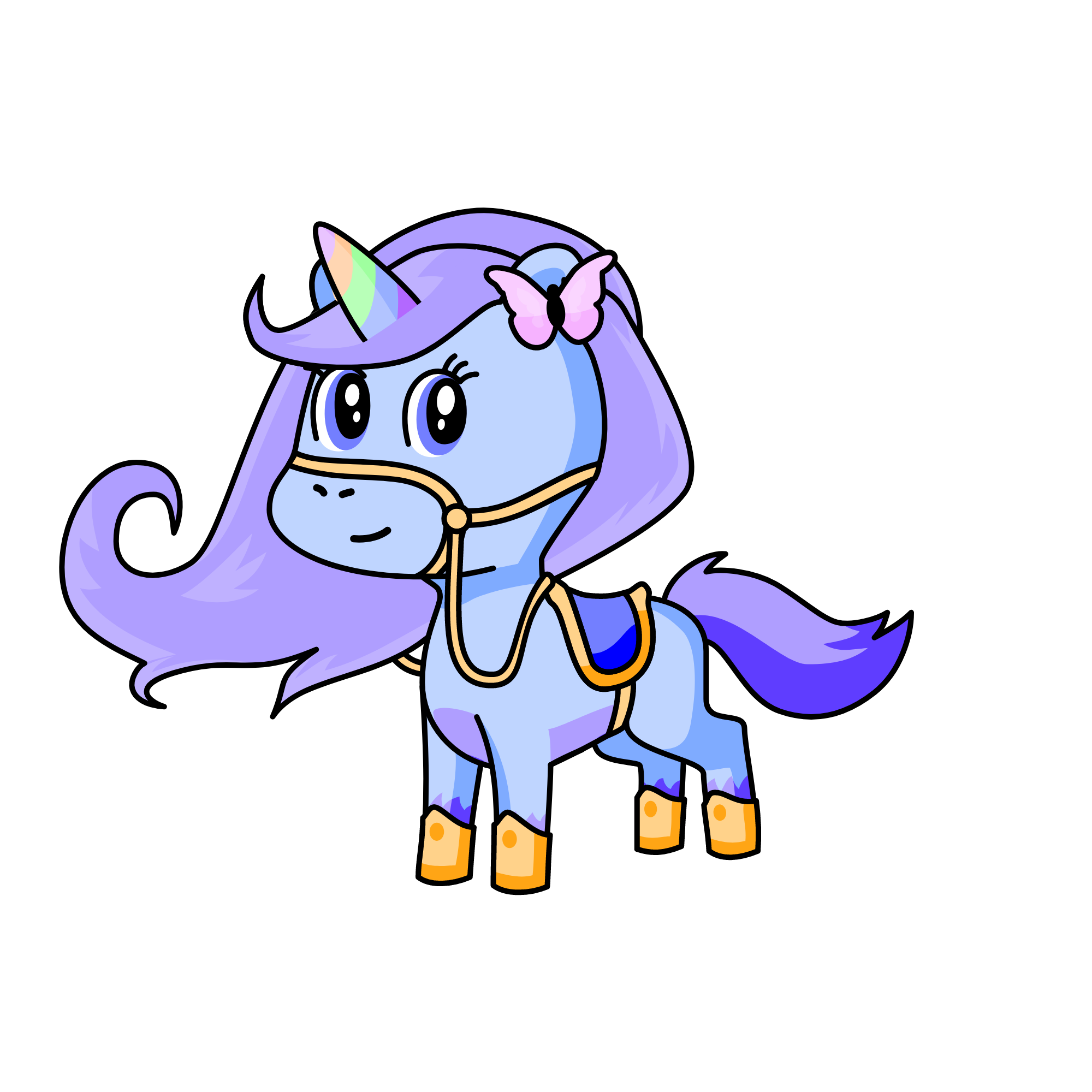 Nightshade, the unicorn