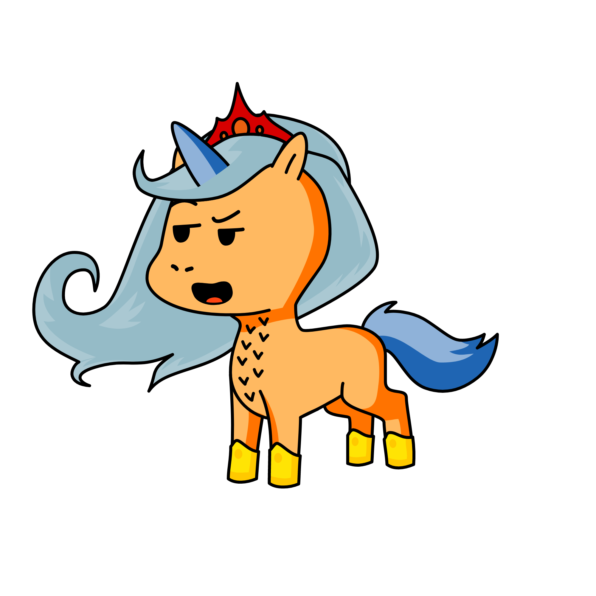 nikštukas pizdukas, the unicorn