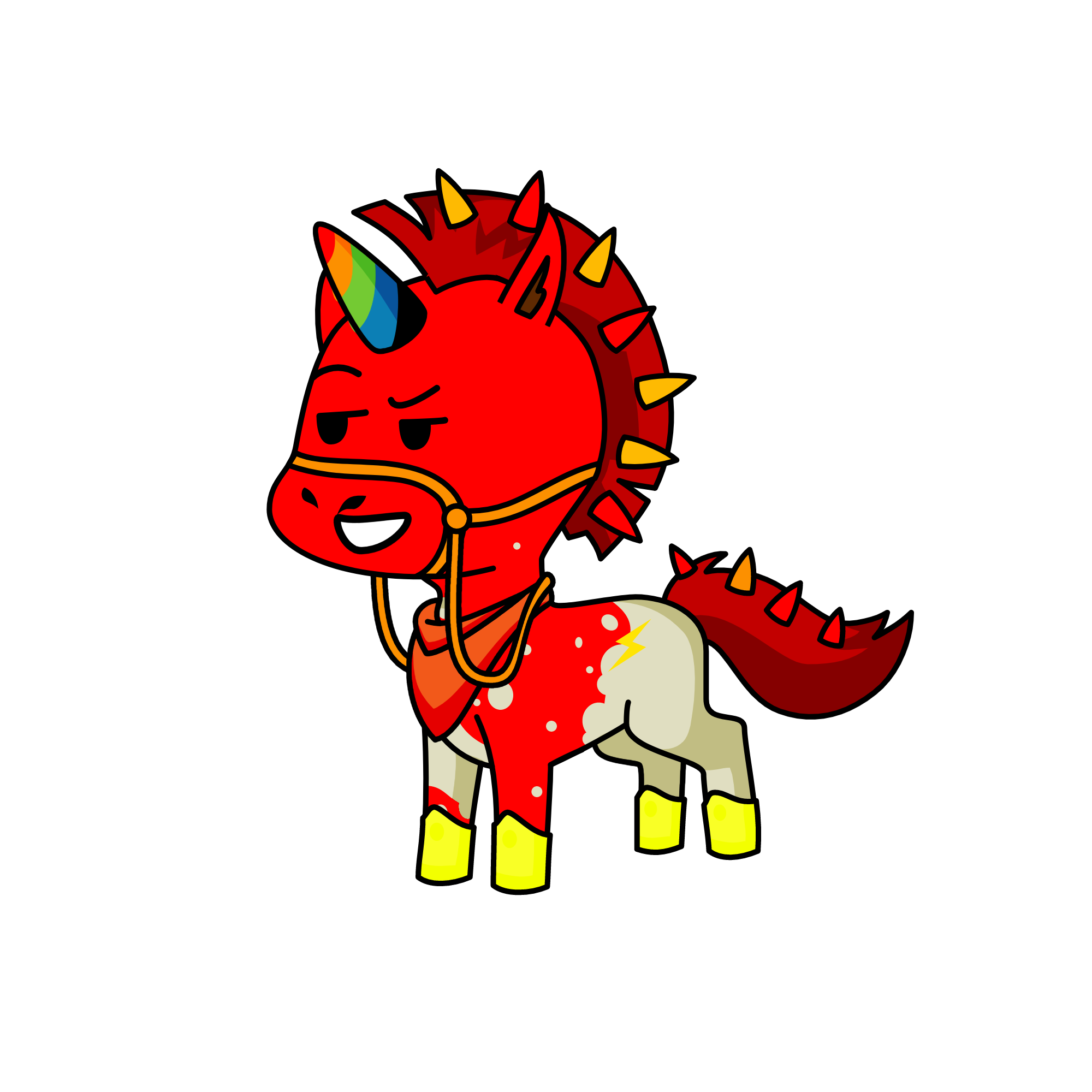 Bad Guy, the unicorn