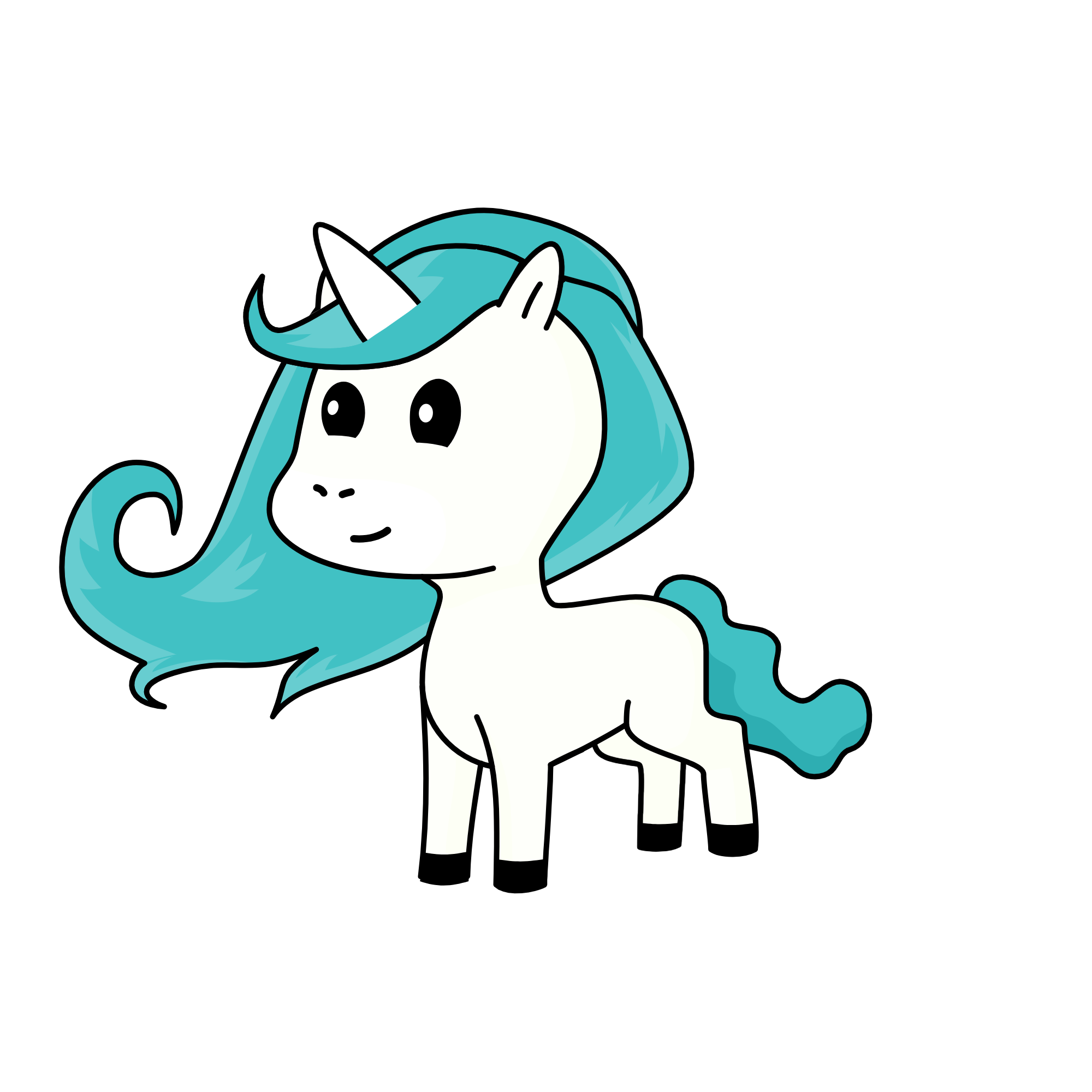 Dj pon 3, the unicorn