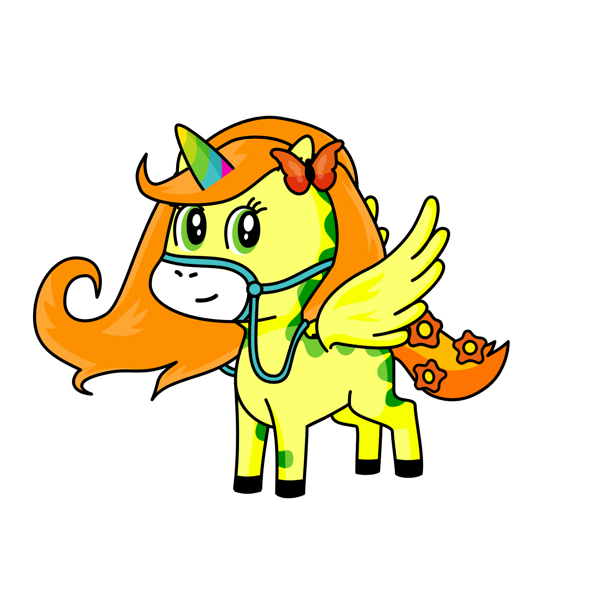 Sunshine, the unicorn