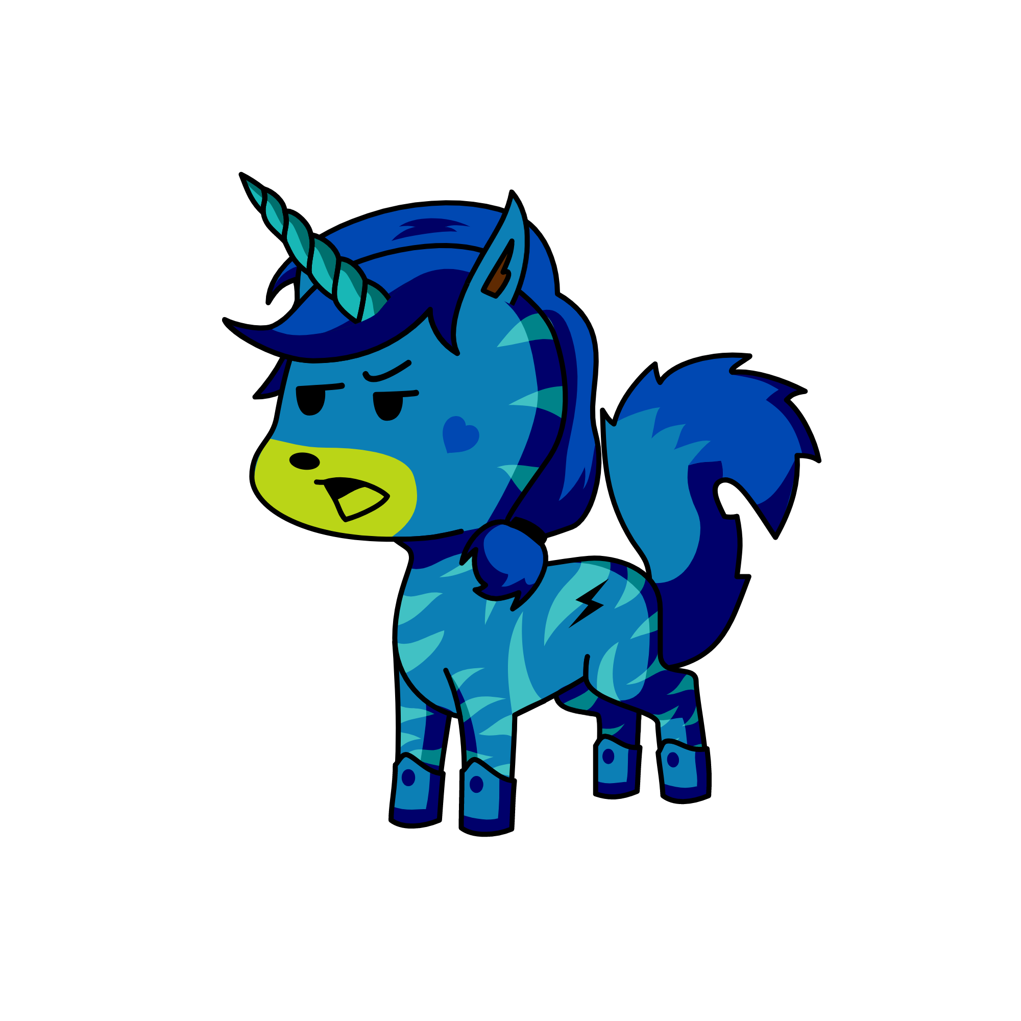 YO MAMA, the unicorn