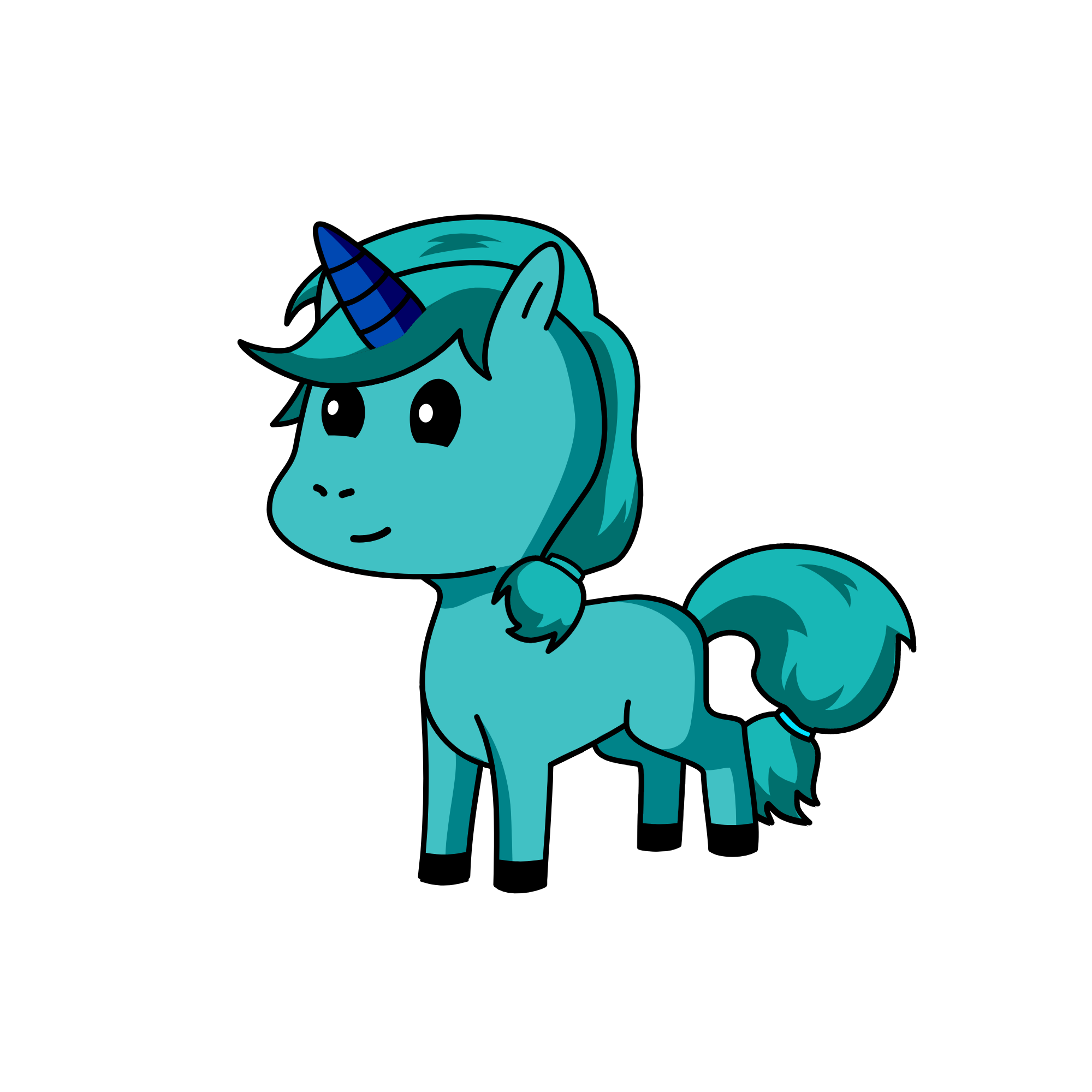 BLUECORN, the unicorn