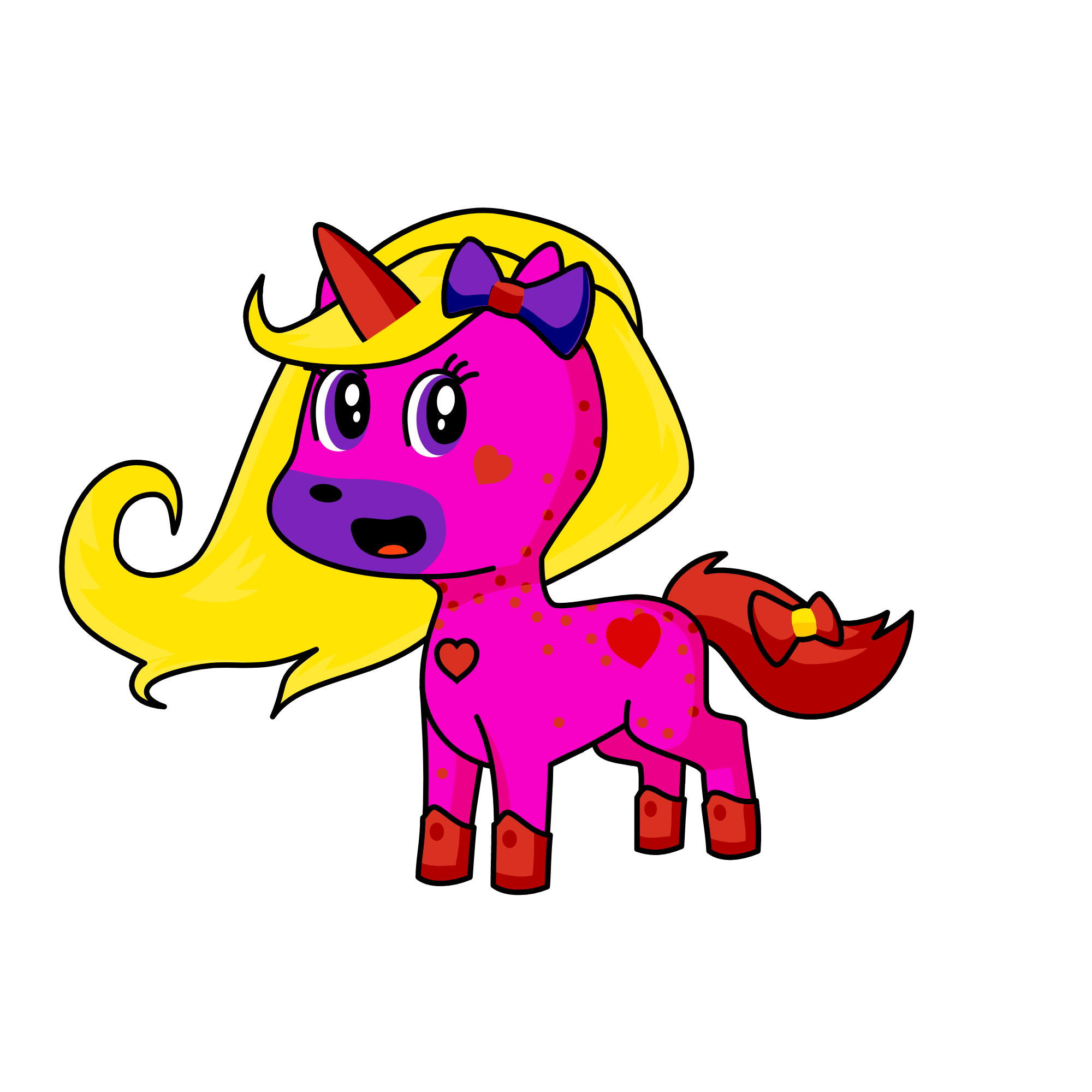 Sparkel, the unicorn