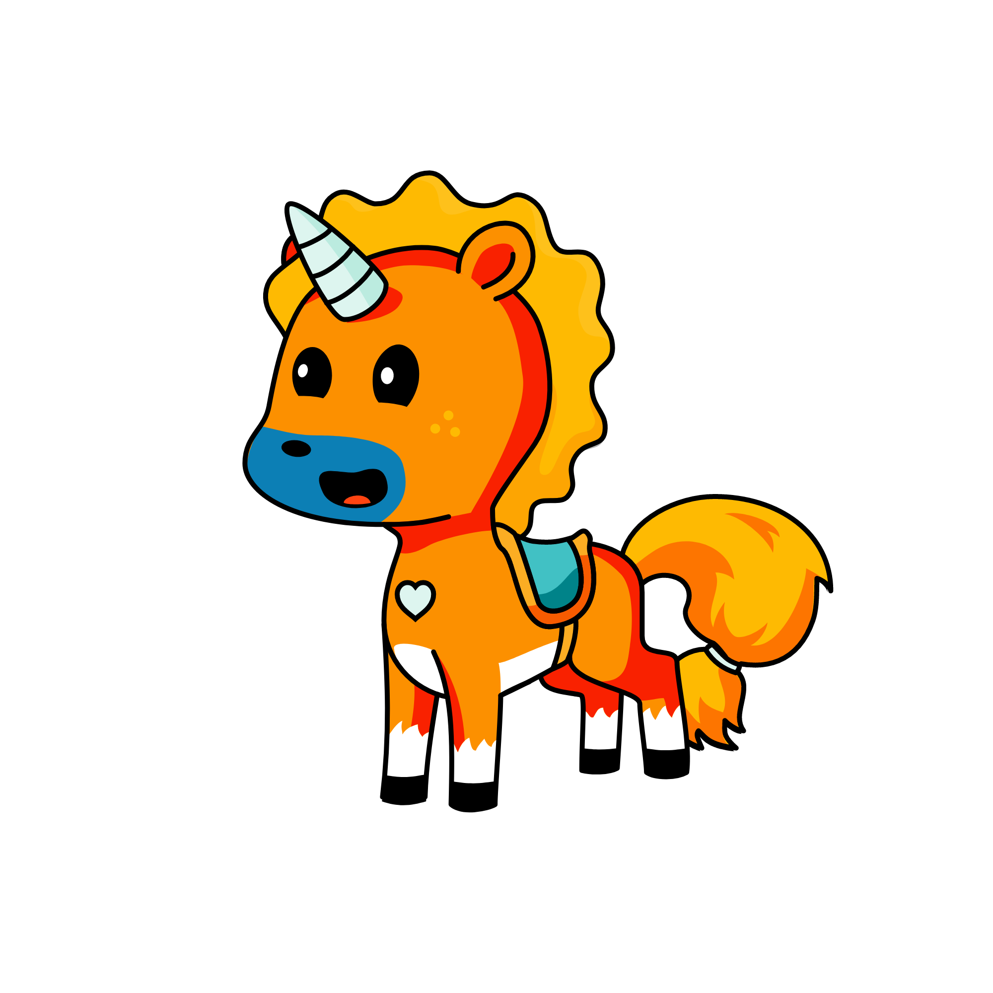 hot, the unicorn