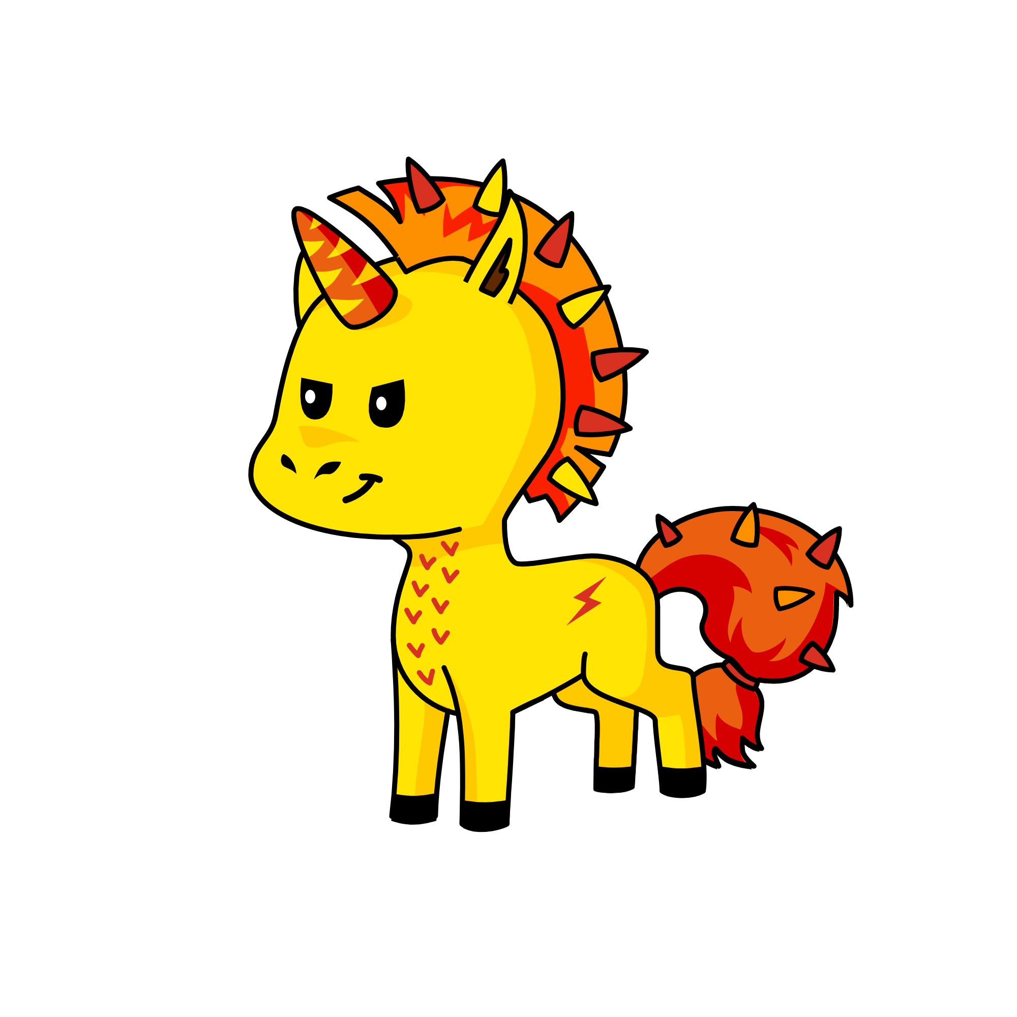 Unithunder, the unicorn