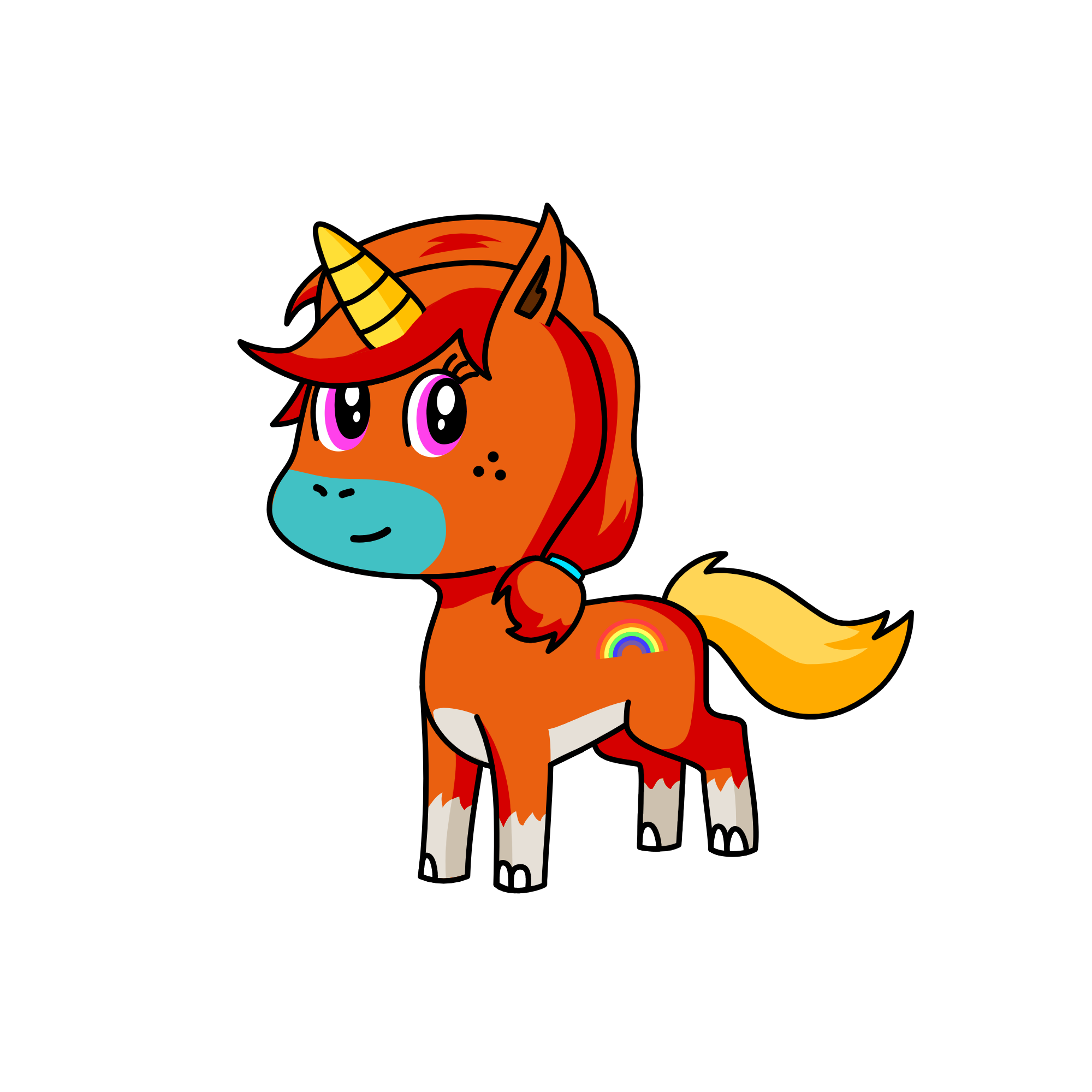 フレア, the unicorn