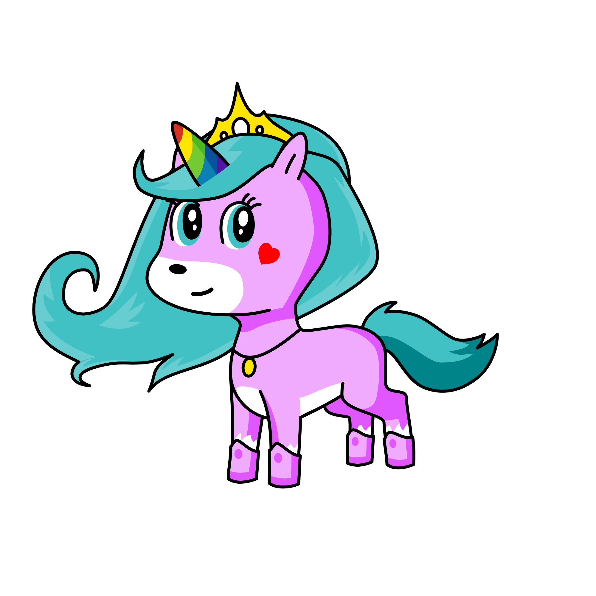MADDY, the unicorn