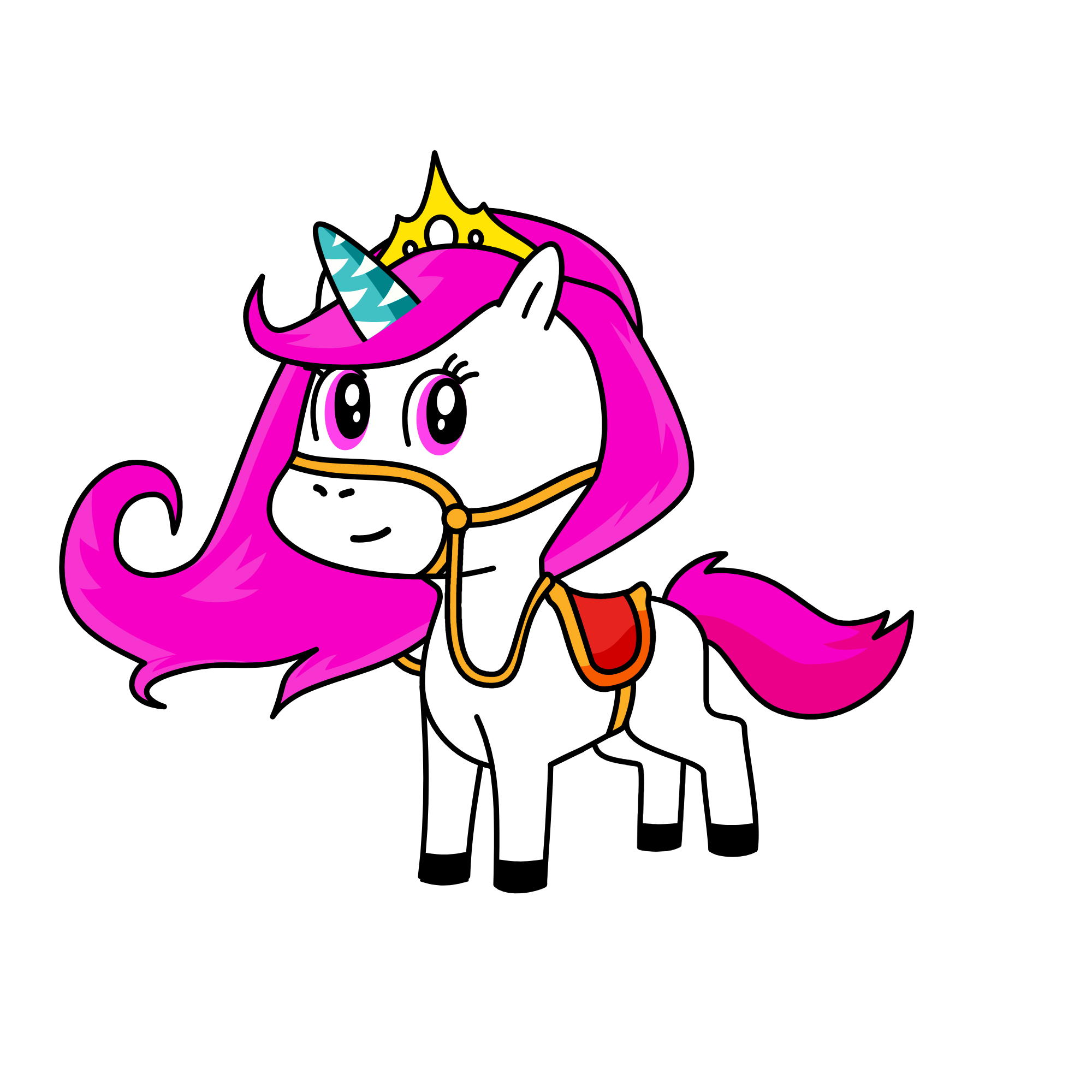 Snowy, the unicorn