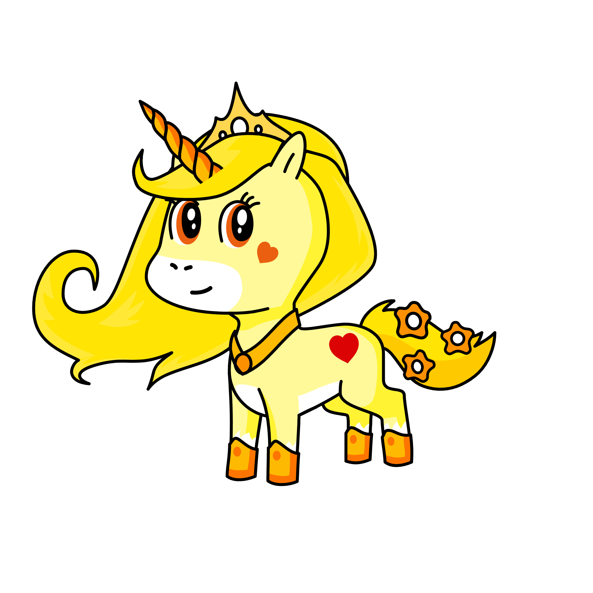 Sunny, the unicorn