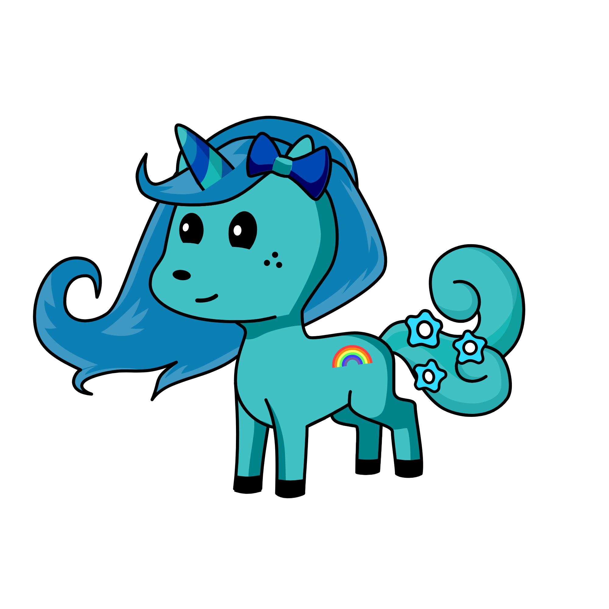 Sky Queen, the unicorn