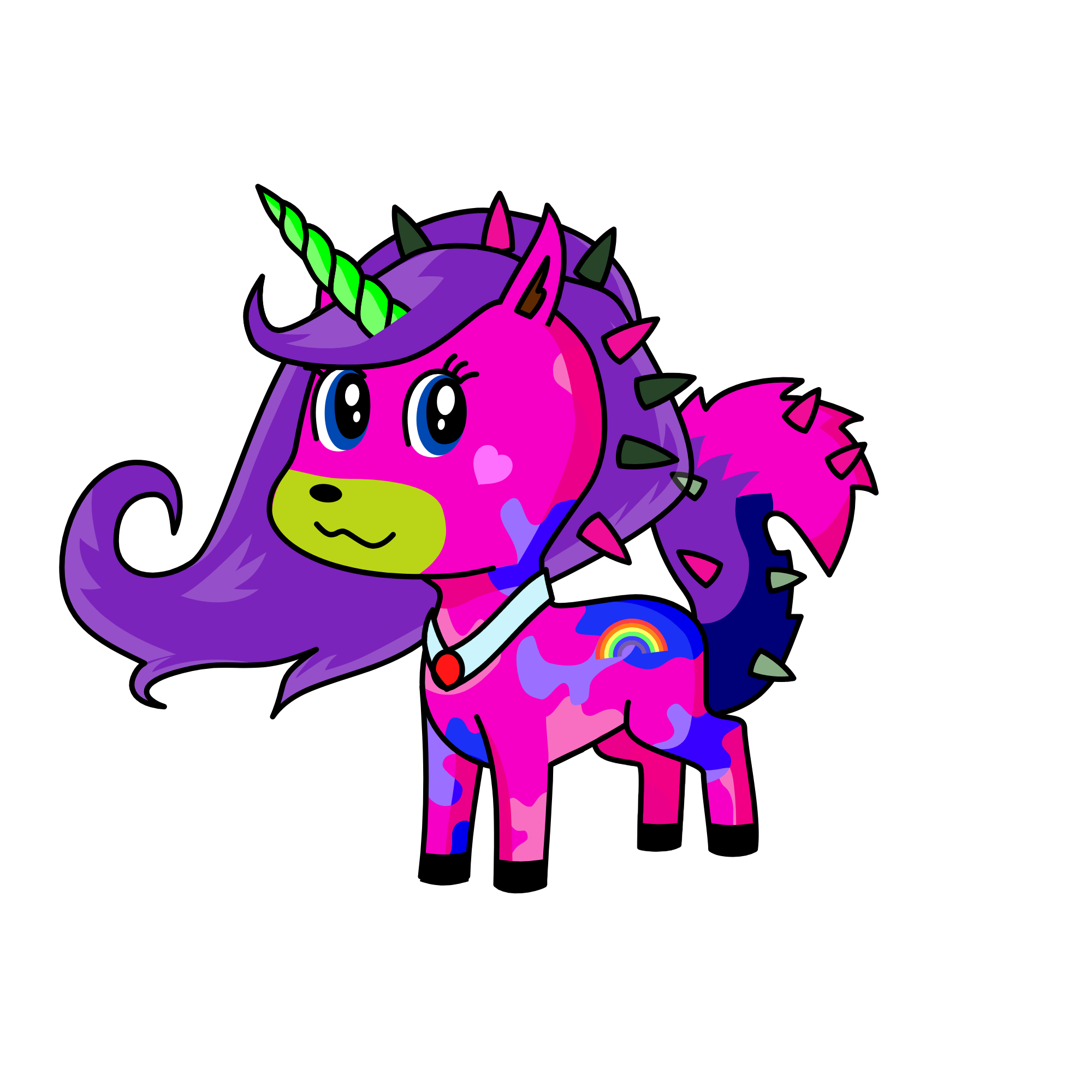 00000\, the unicorn