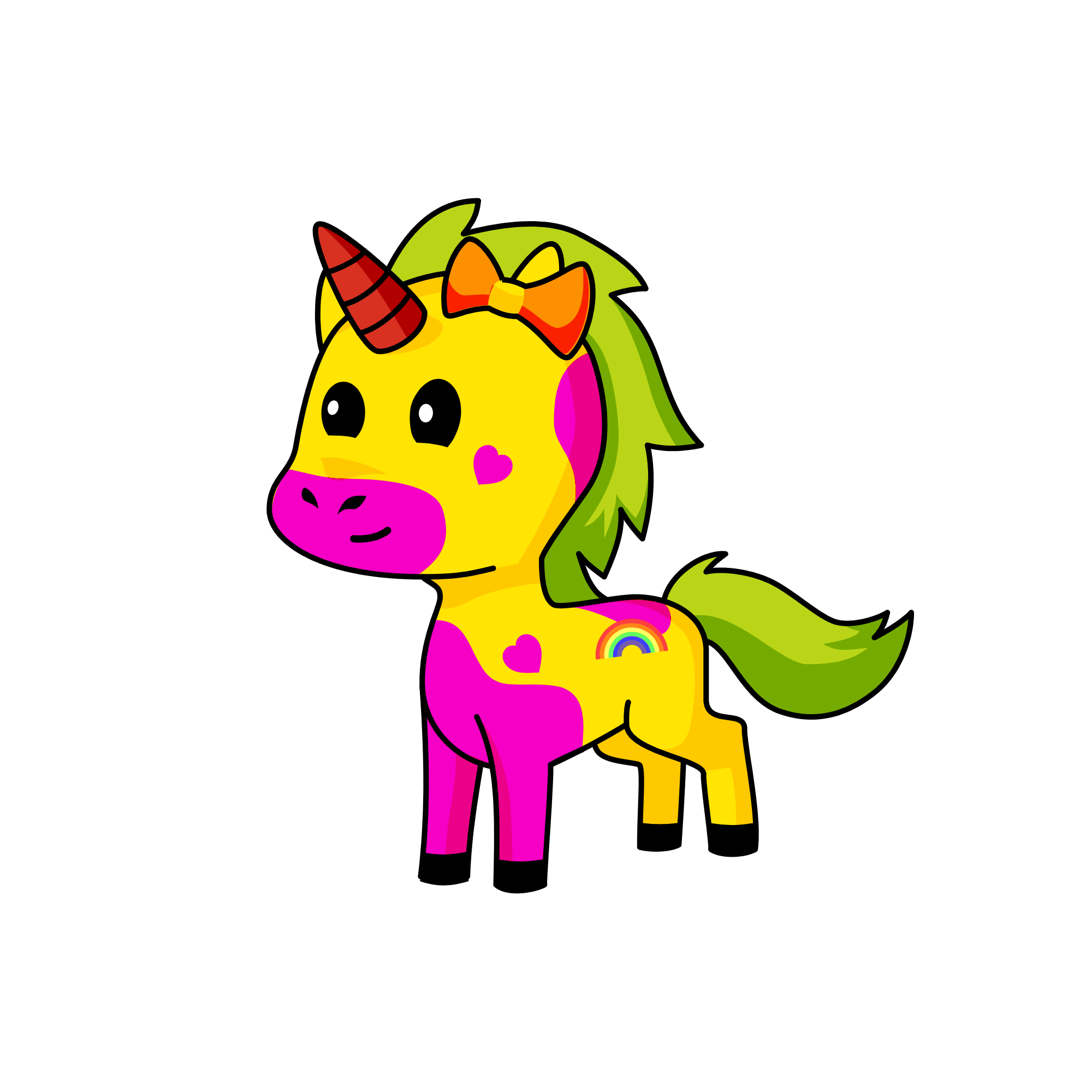 Sumerblossom, the unicorn