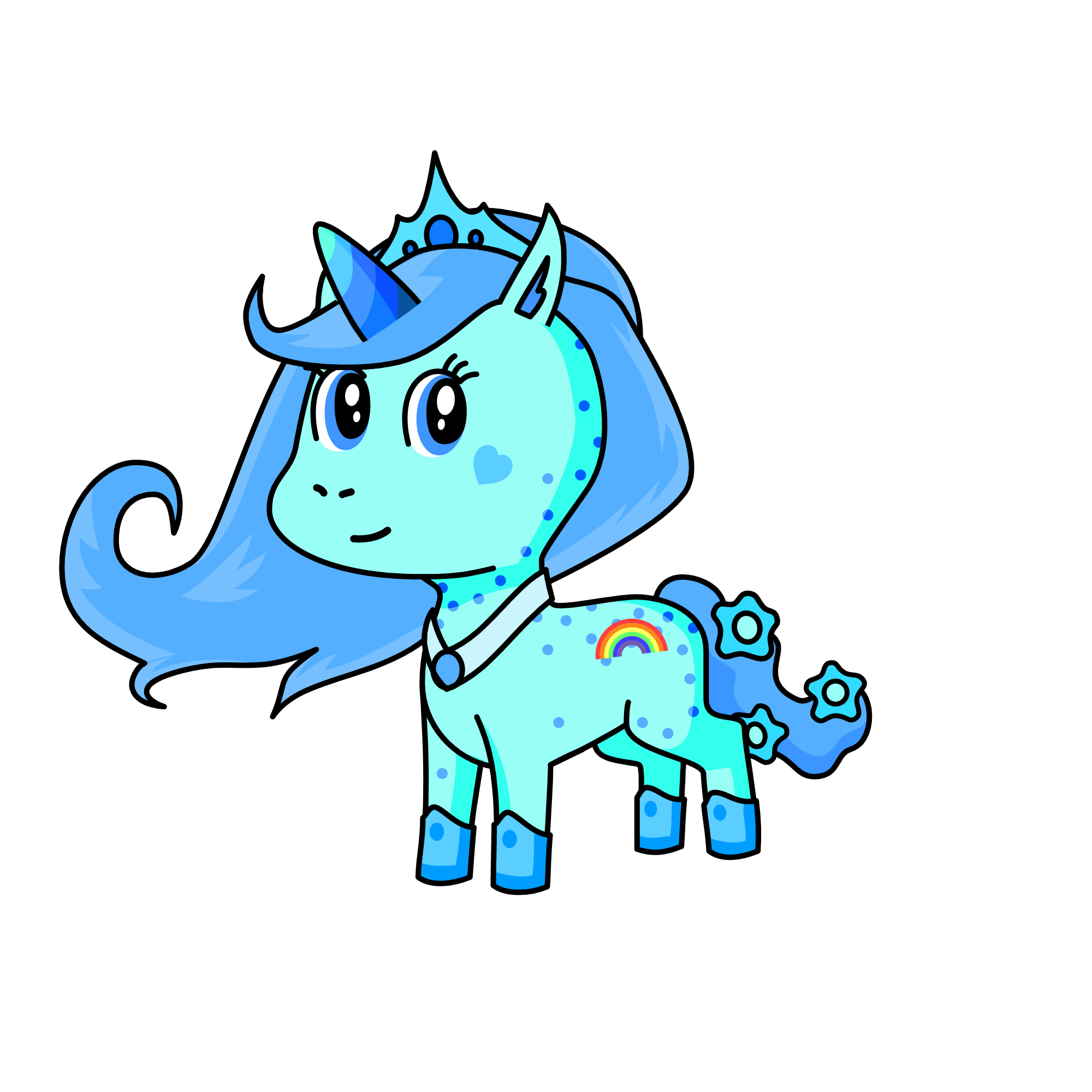 Princess Marine Skystar, the unicorn