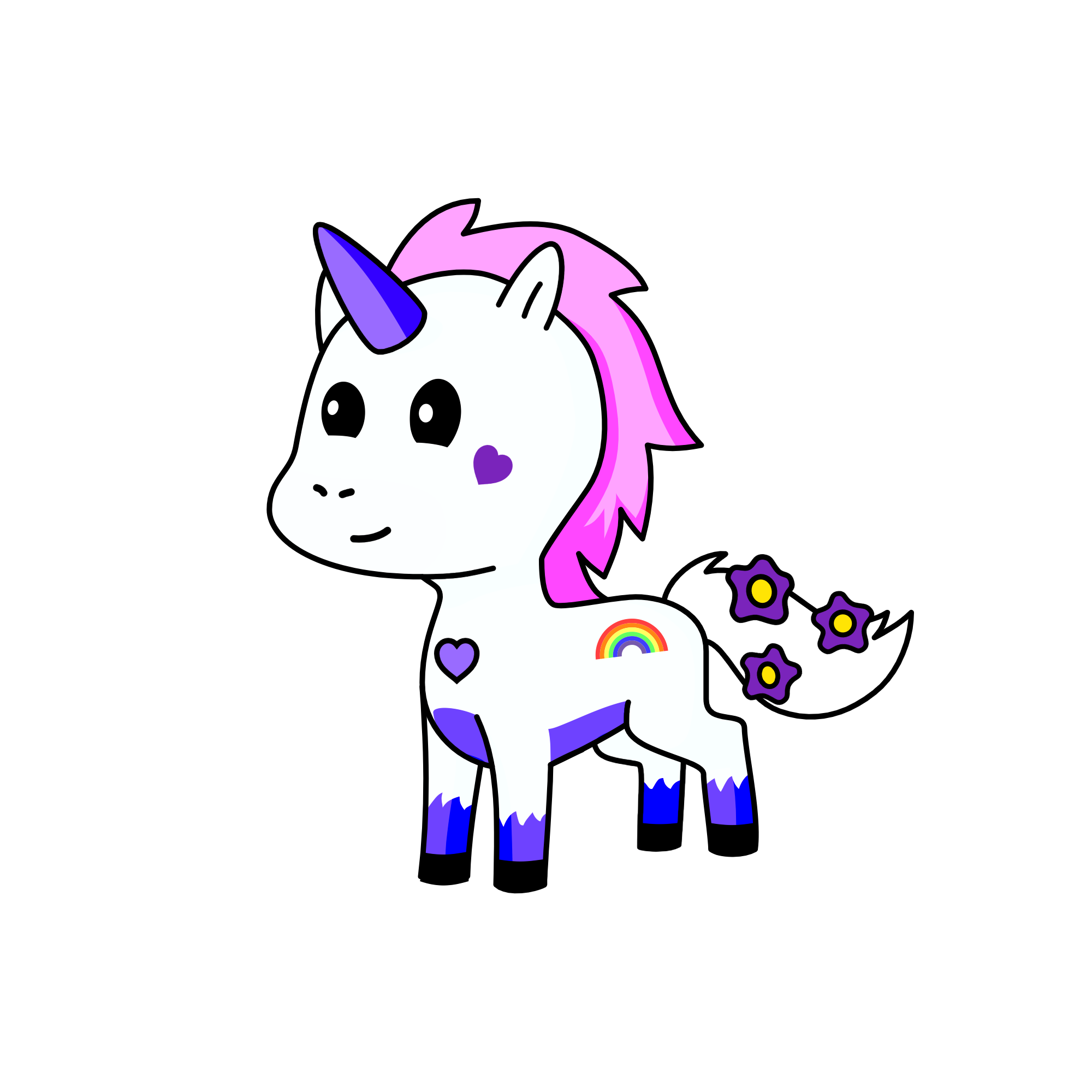 Night stallin, the unicorn