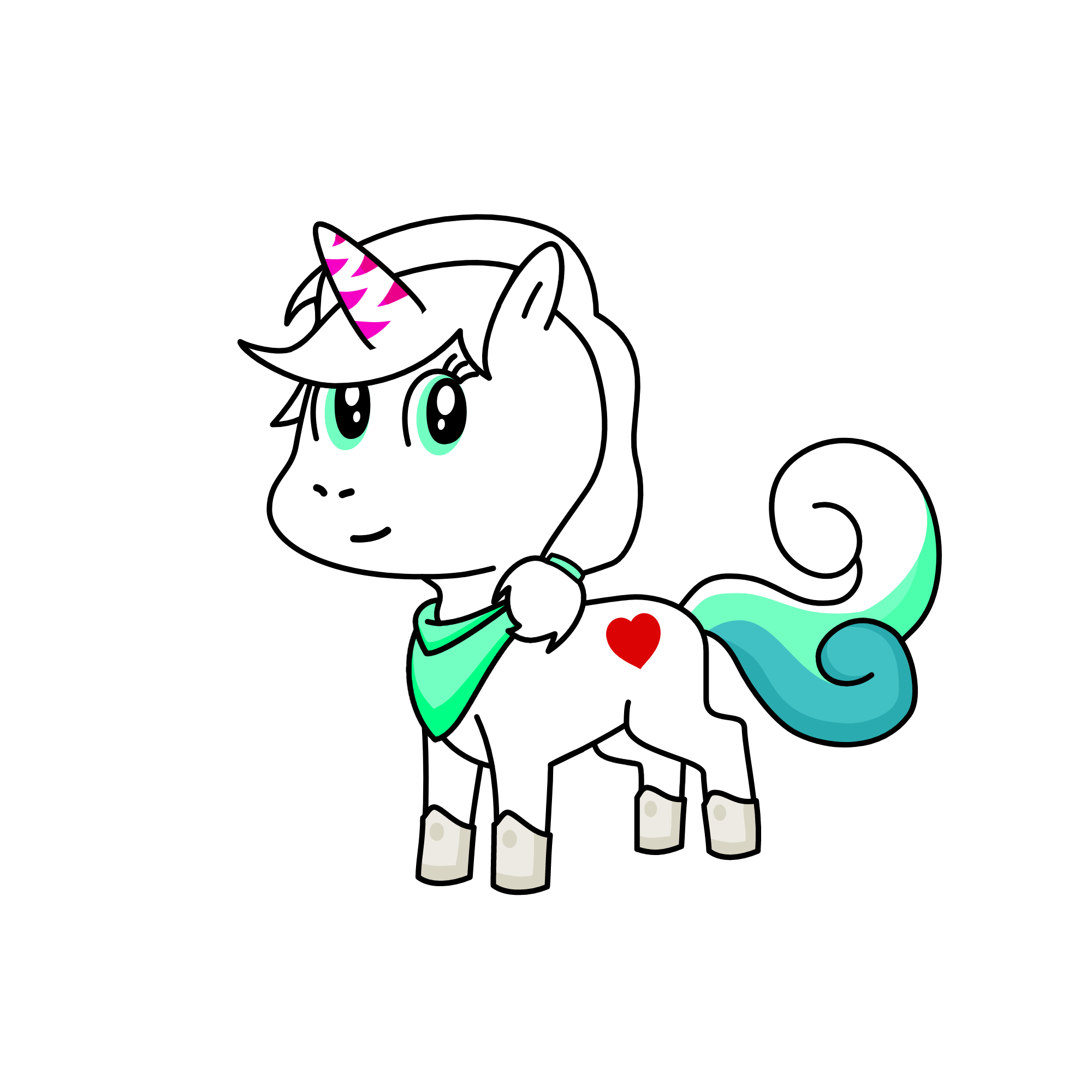 whitecorn, the unicorn