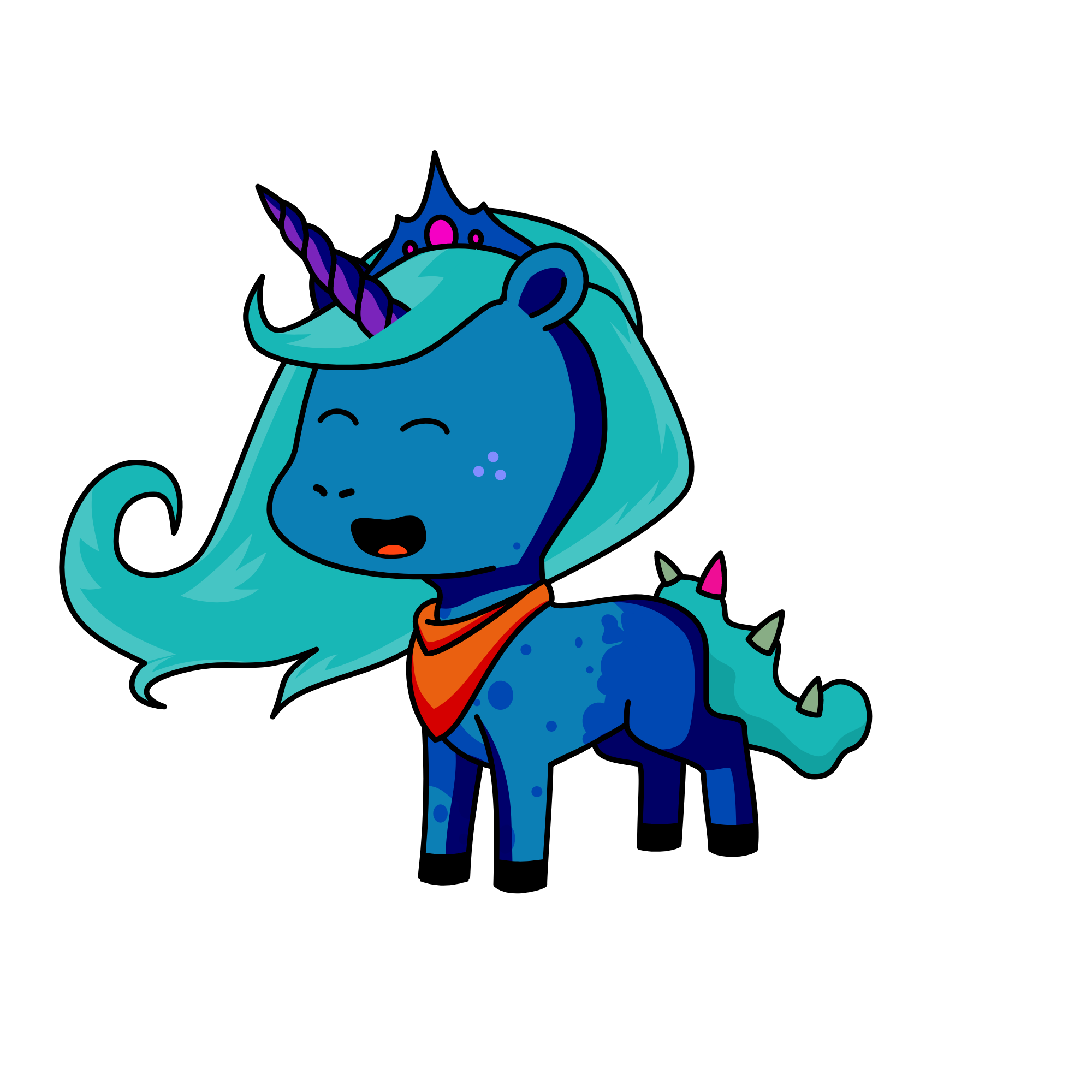 night, the unicorn