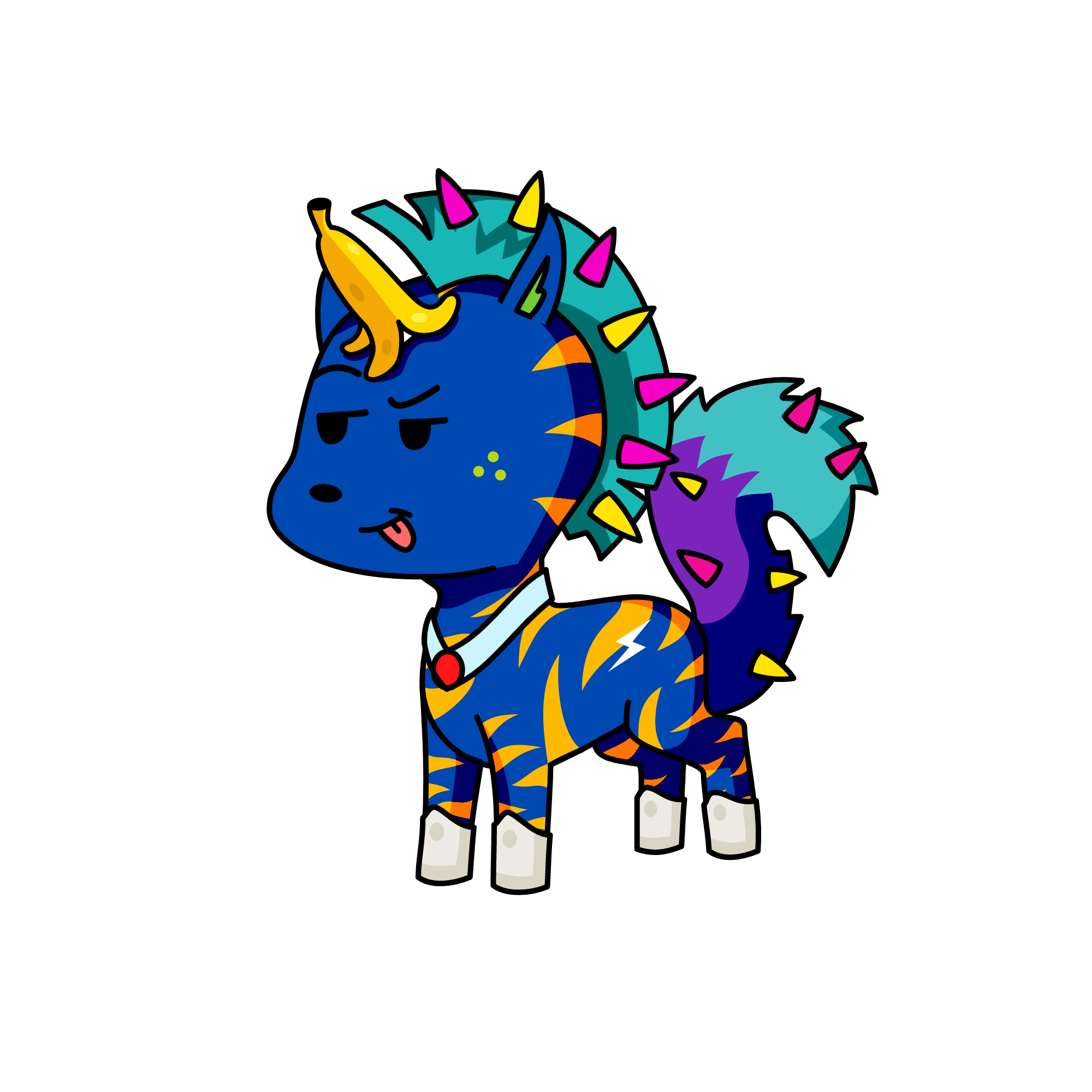 Trickster, the unicorn