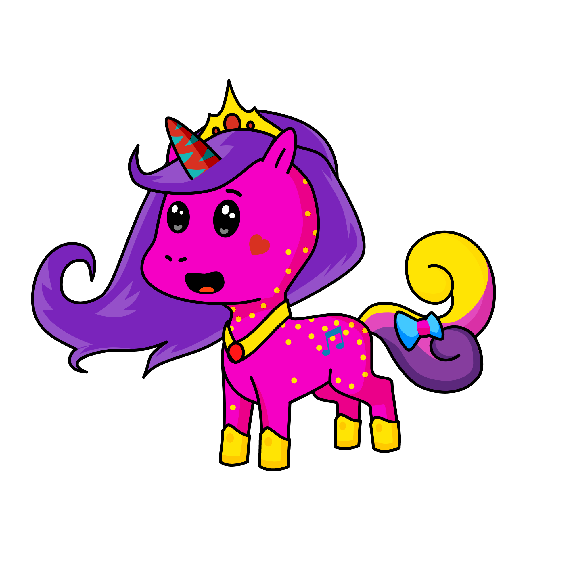 Princess Maria, the unicorn
