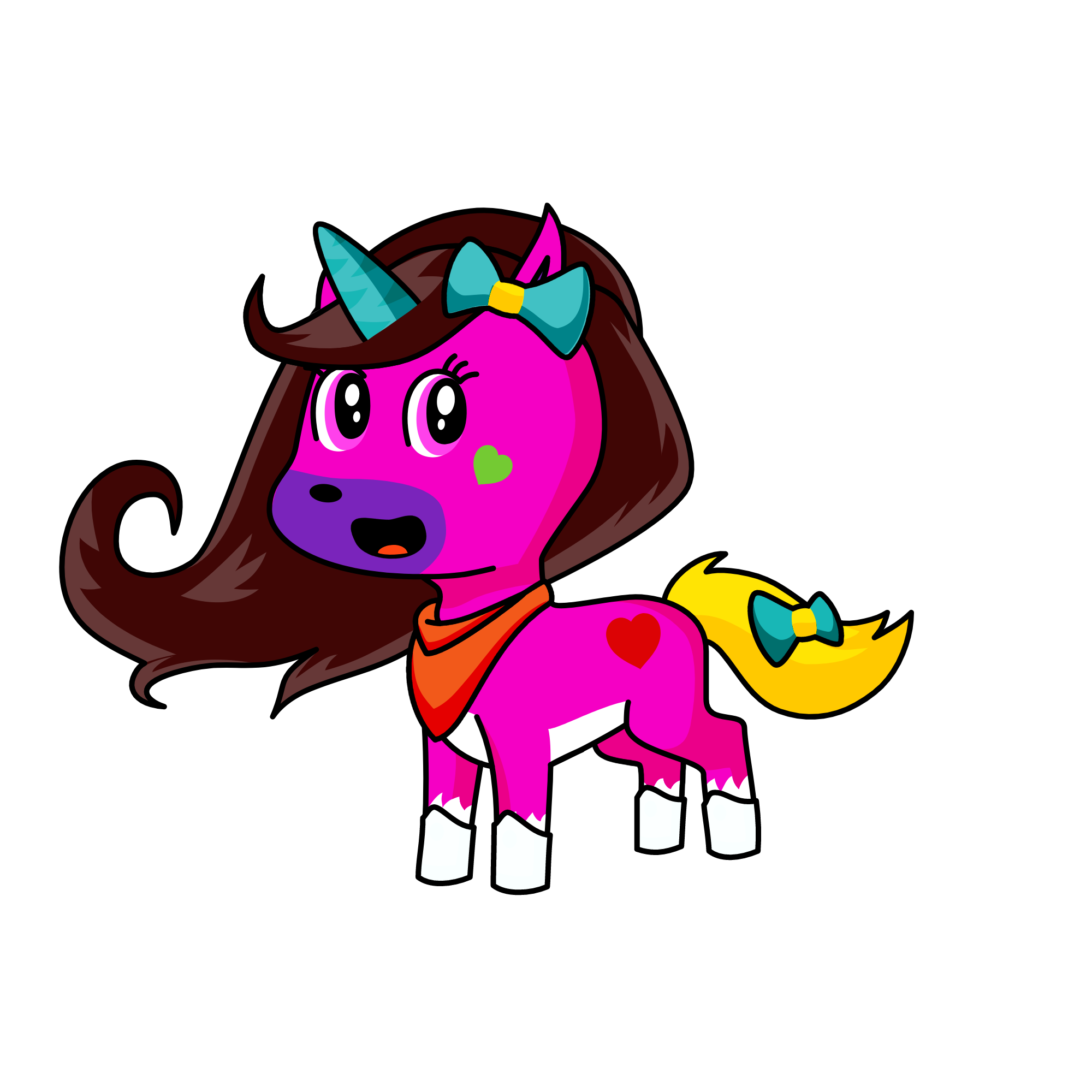Too, the unicorn