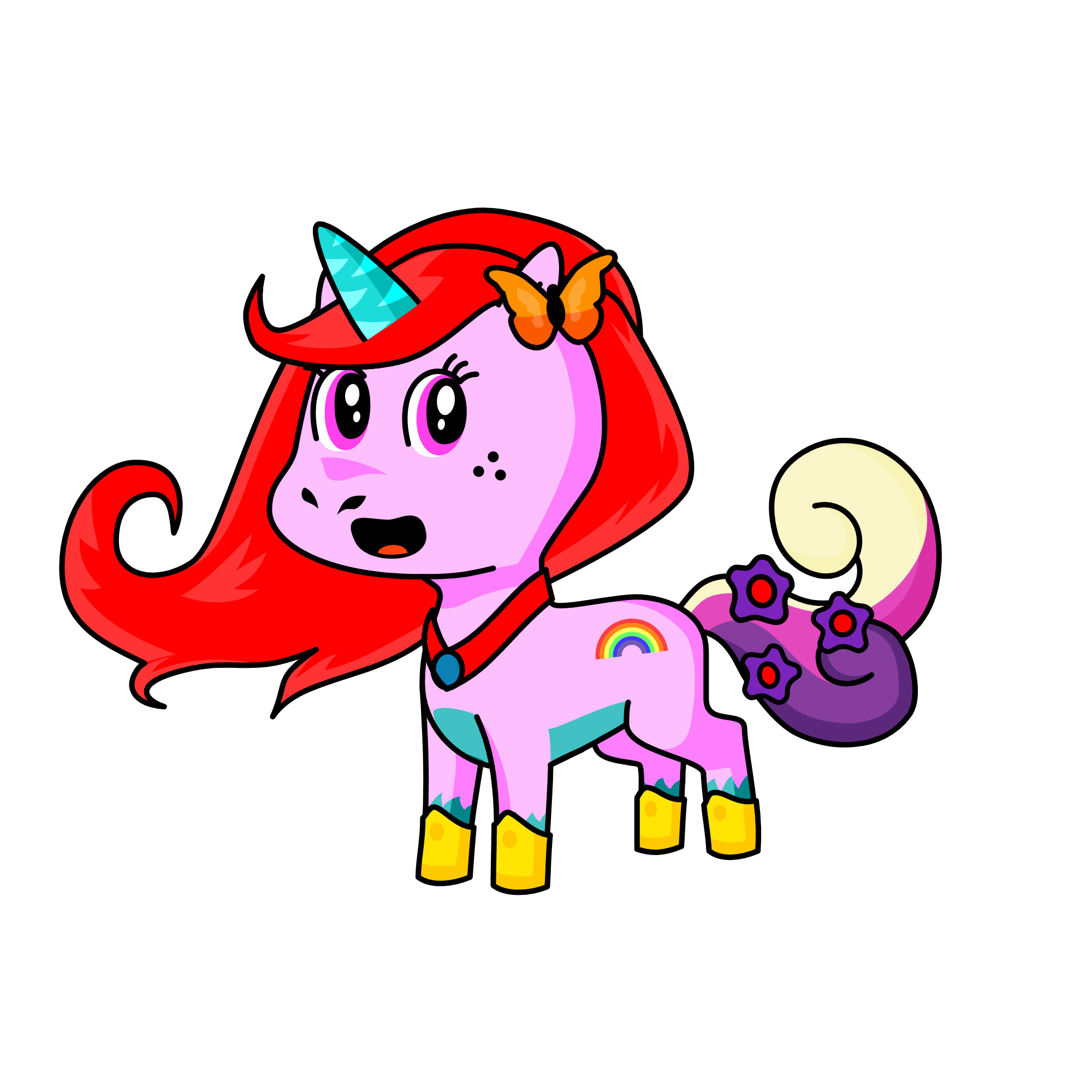 GG, the unicorn