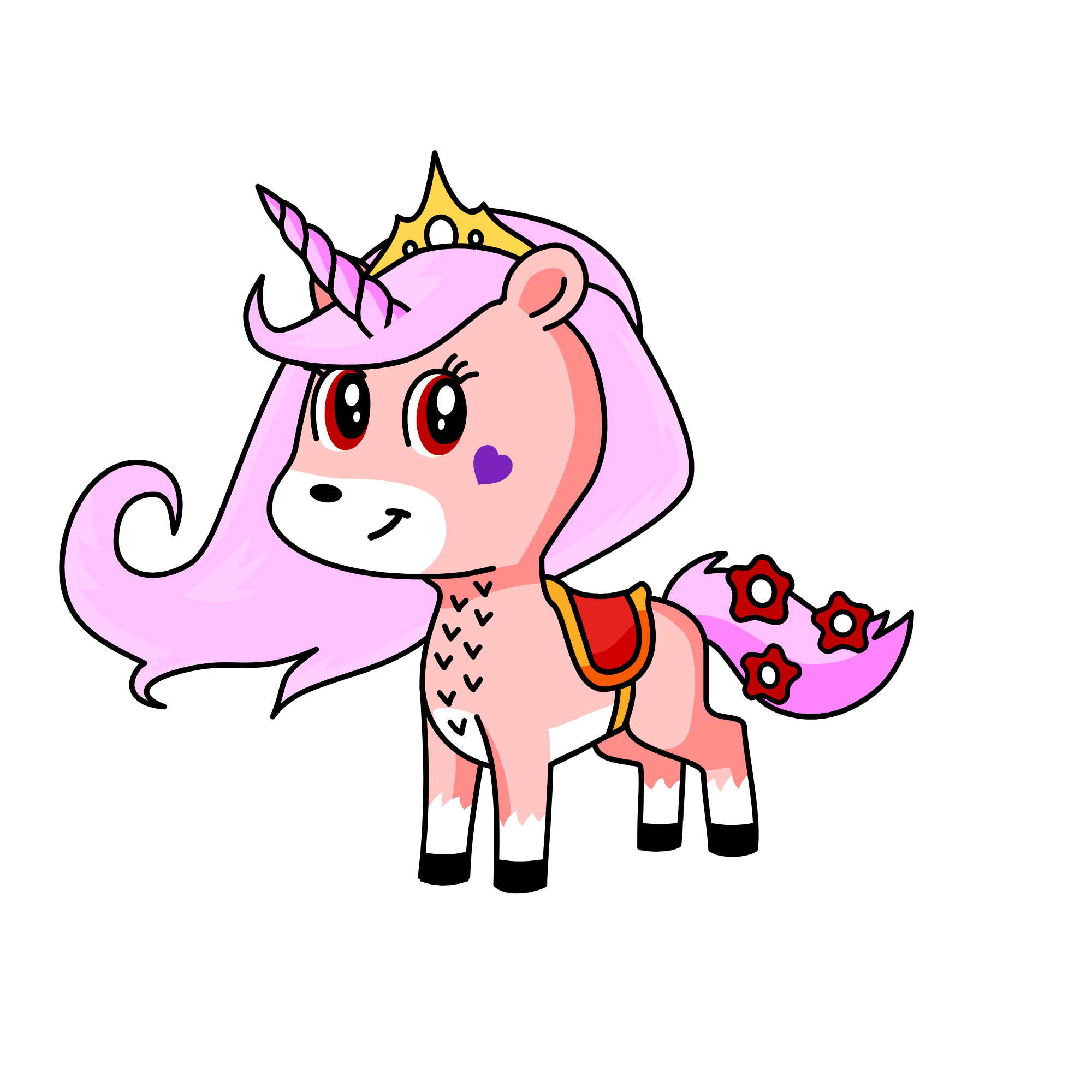 Rose , the unicorn