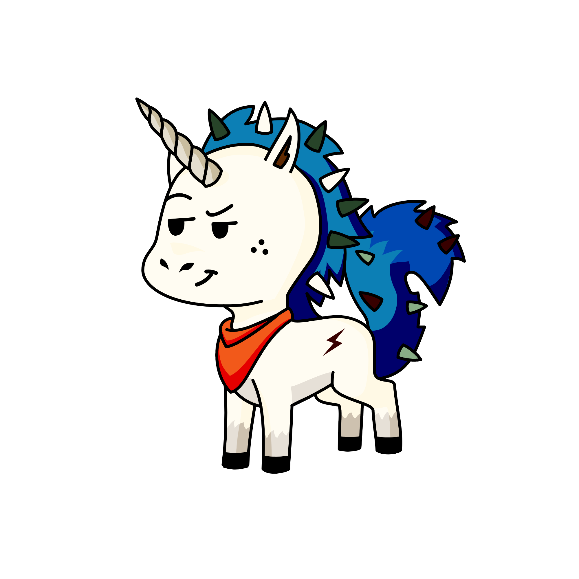 Shadow, the unicorn