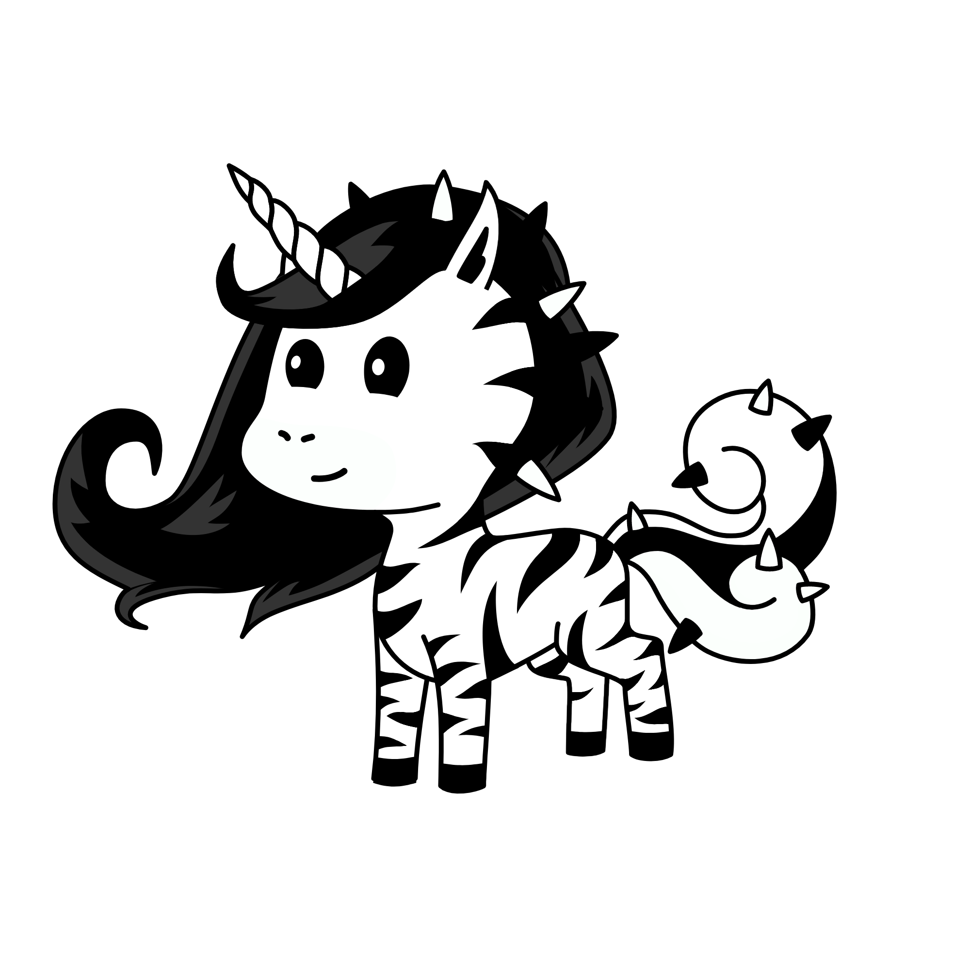 Stripes, the unicorn