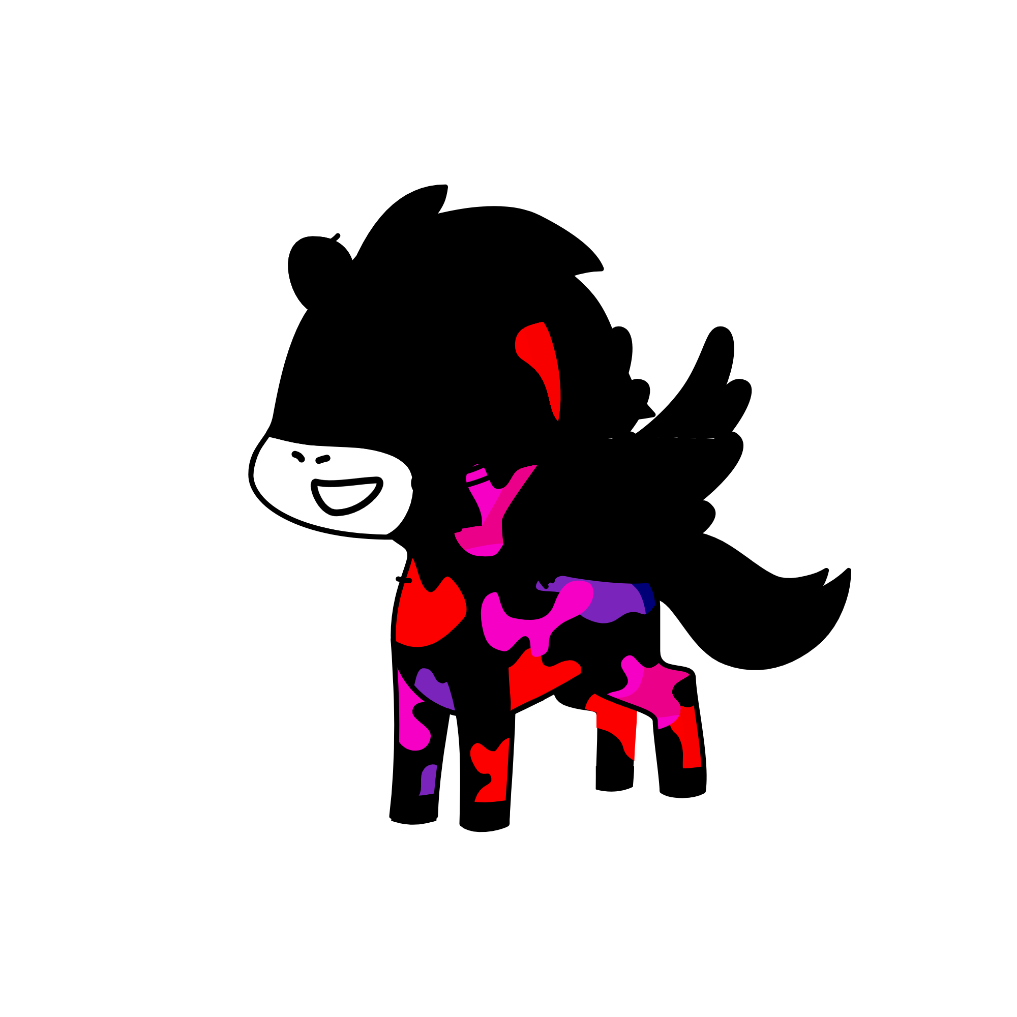 Friendly, the unicorn