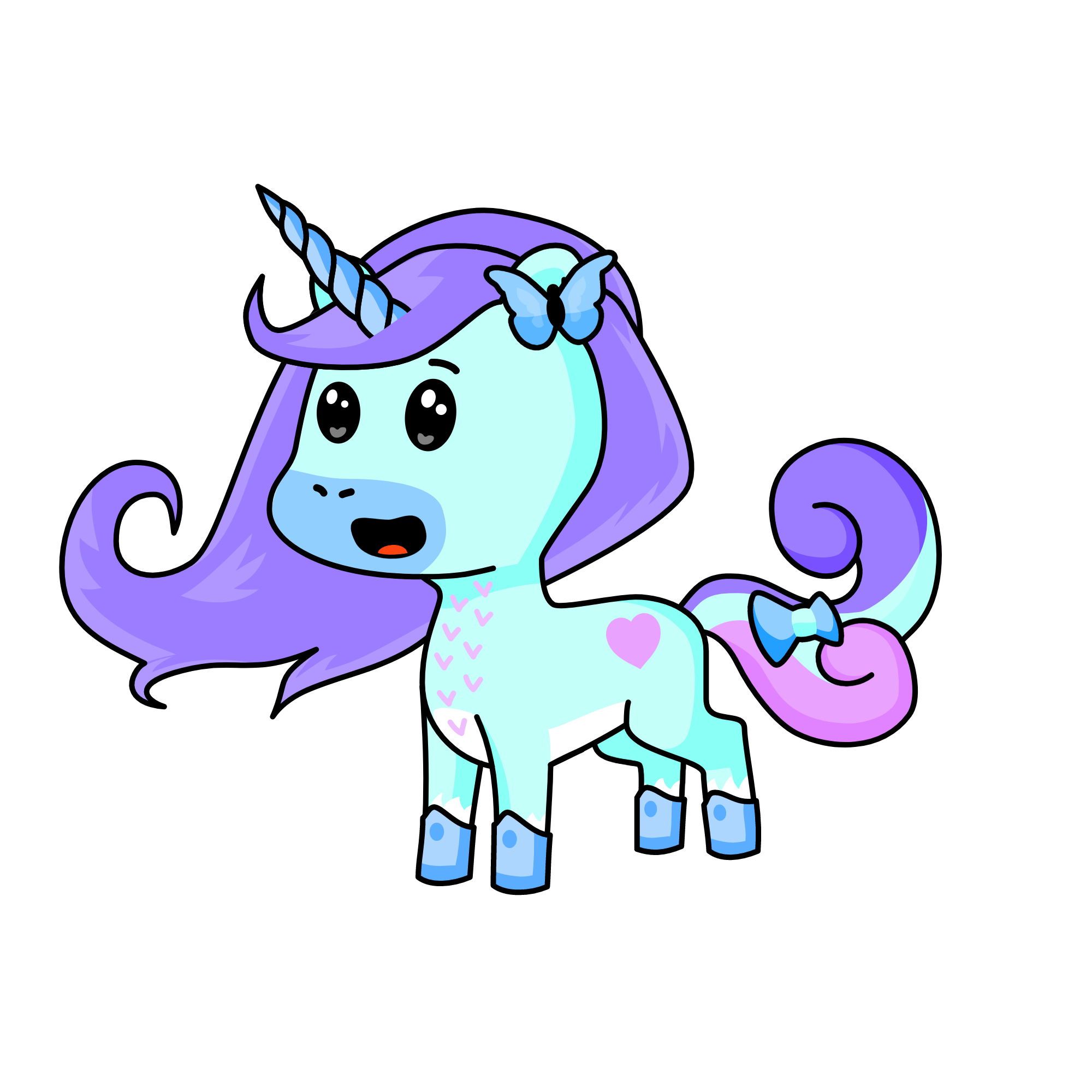 ariel , the unicorn