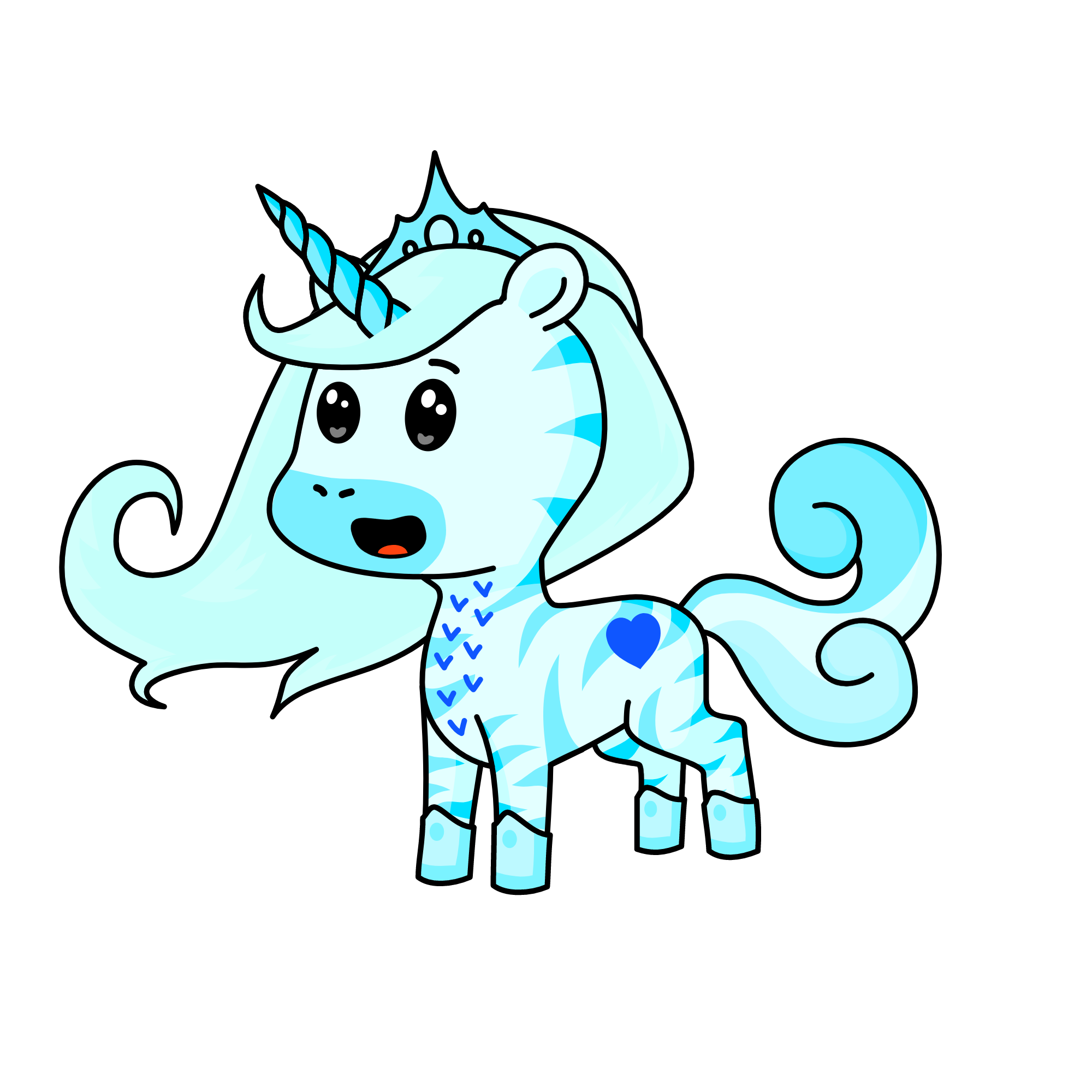 Aurora, the unicorn
